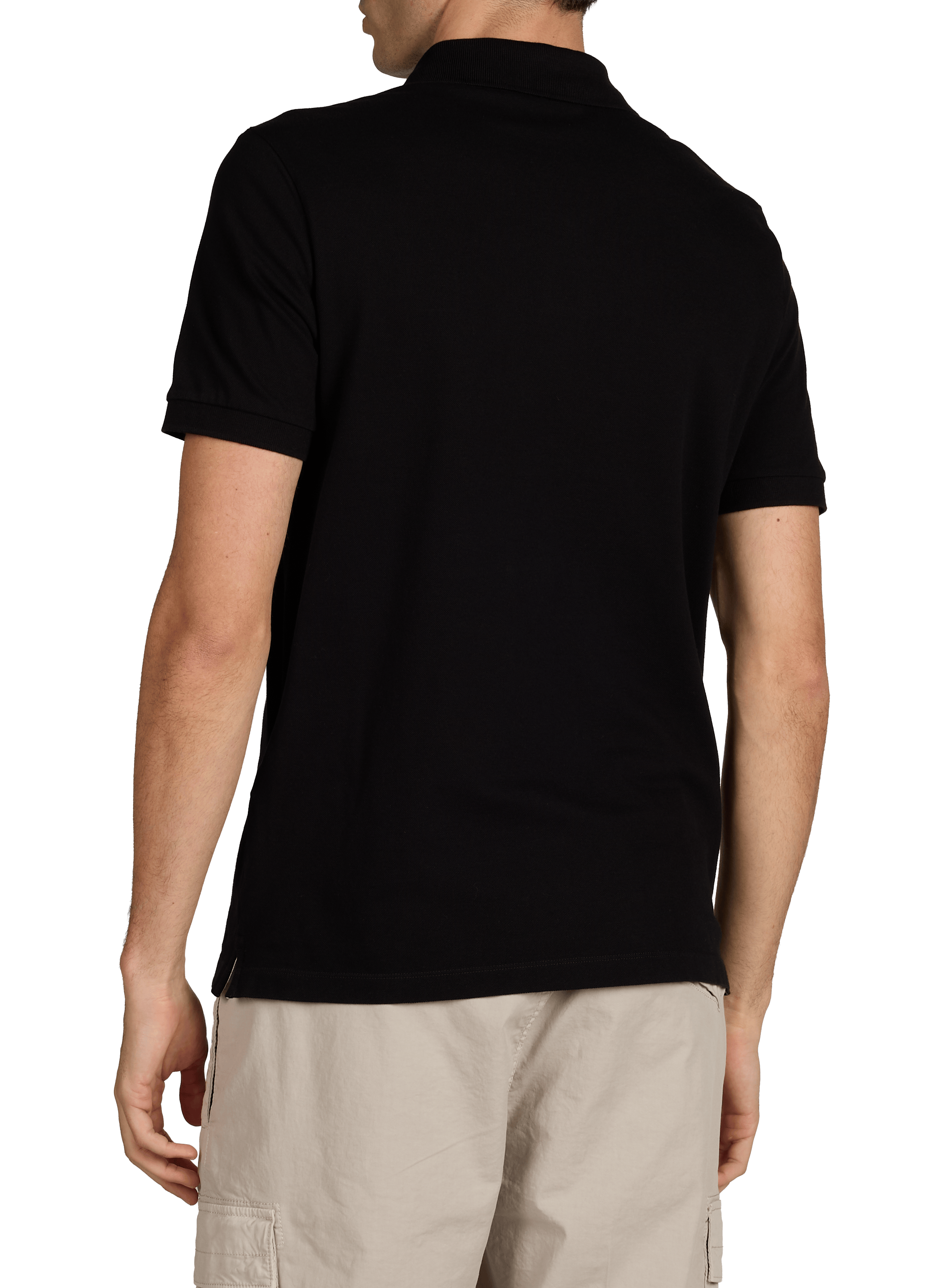  Cotton polo shirt  STONE ISLAND Black