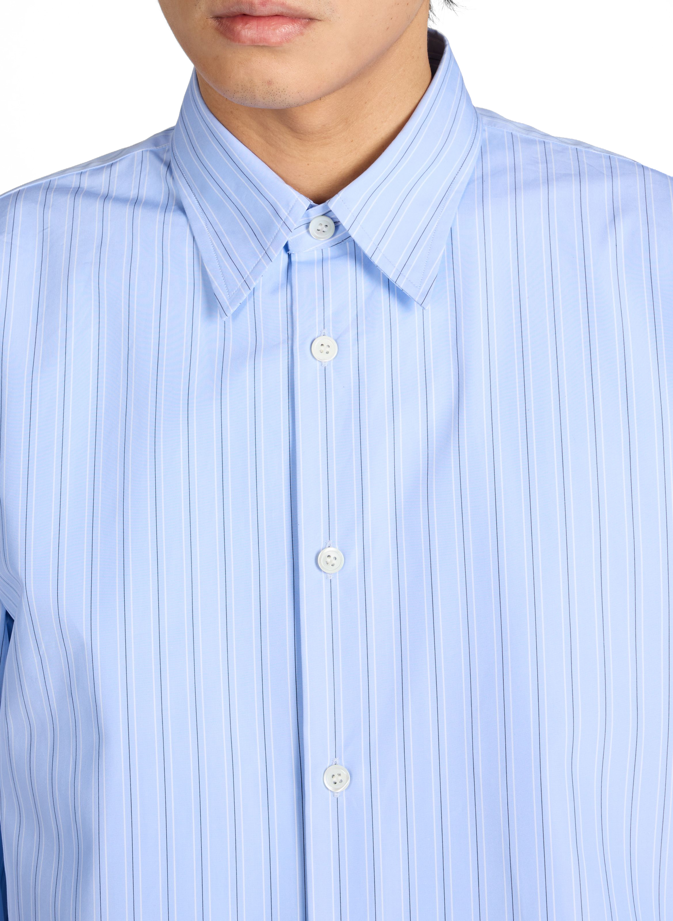 Striped shirt DRIES VAN NOTEN Blue