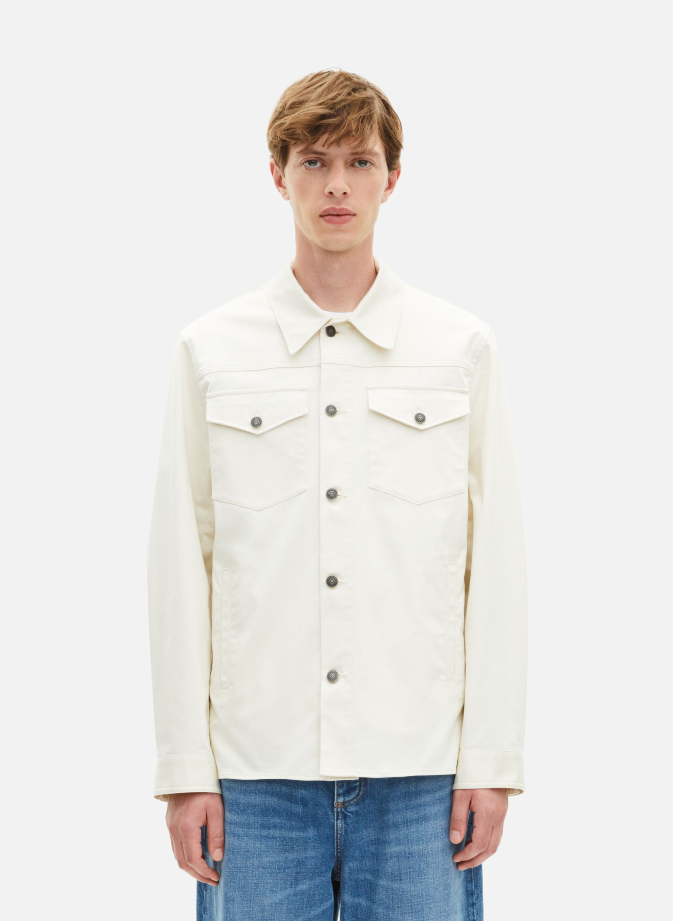 Surchemise à poches plaquées THE KOOPLES Beige