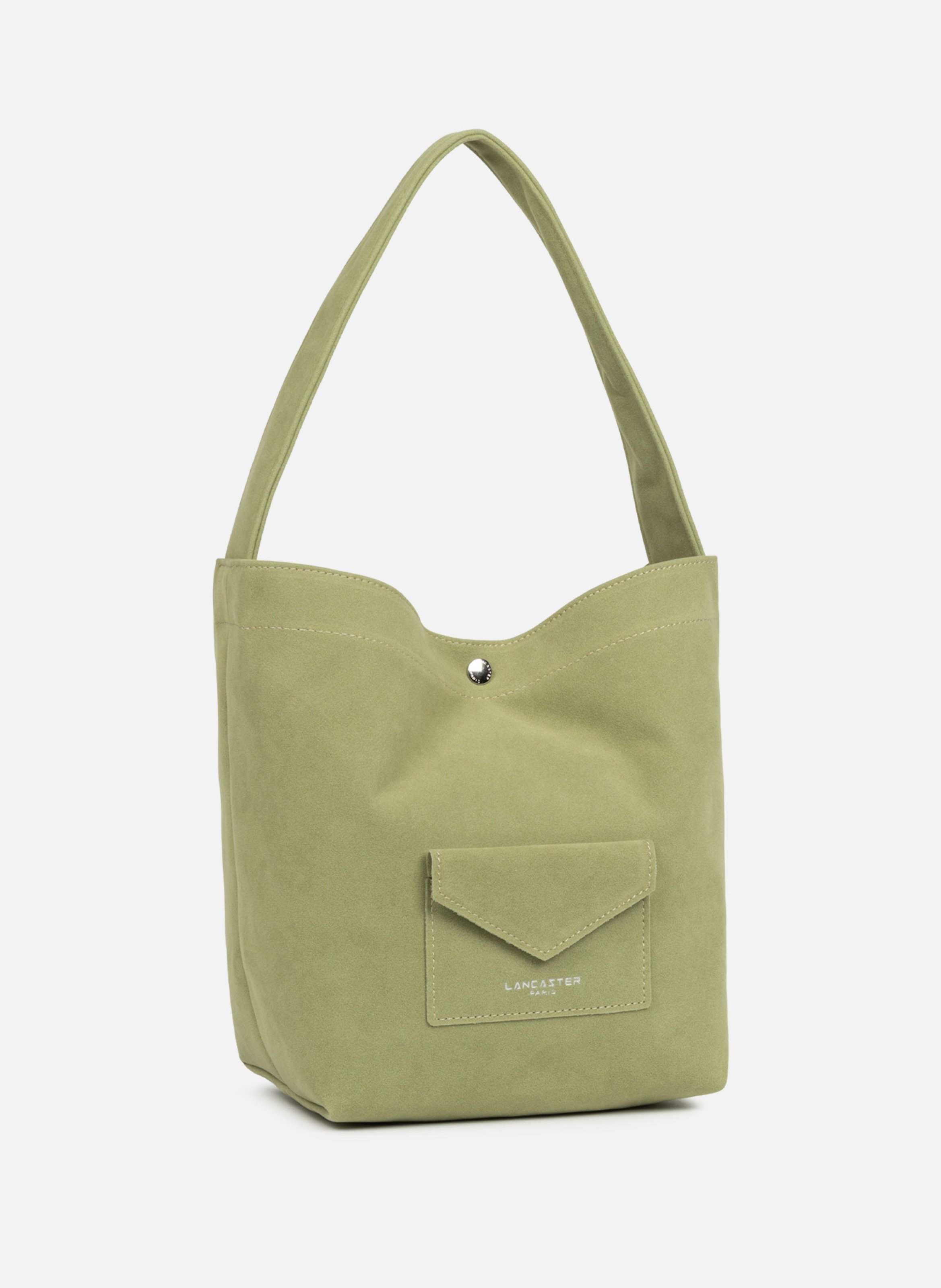 Mini bucket bag - suédine kba LANCASTER Green