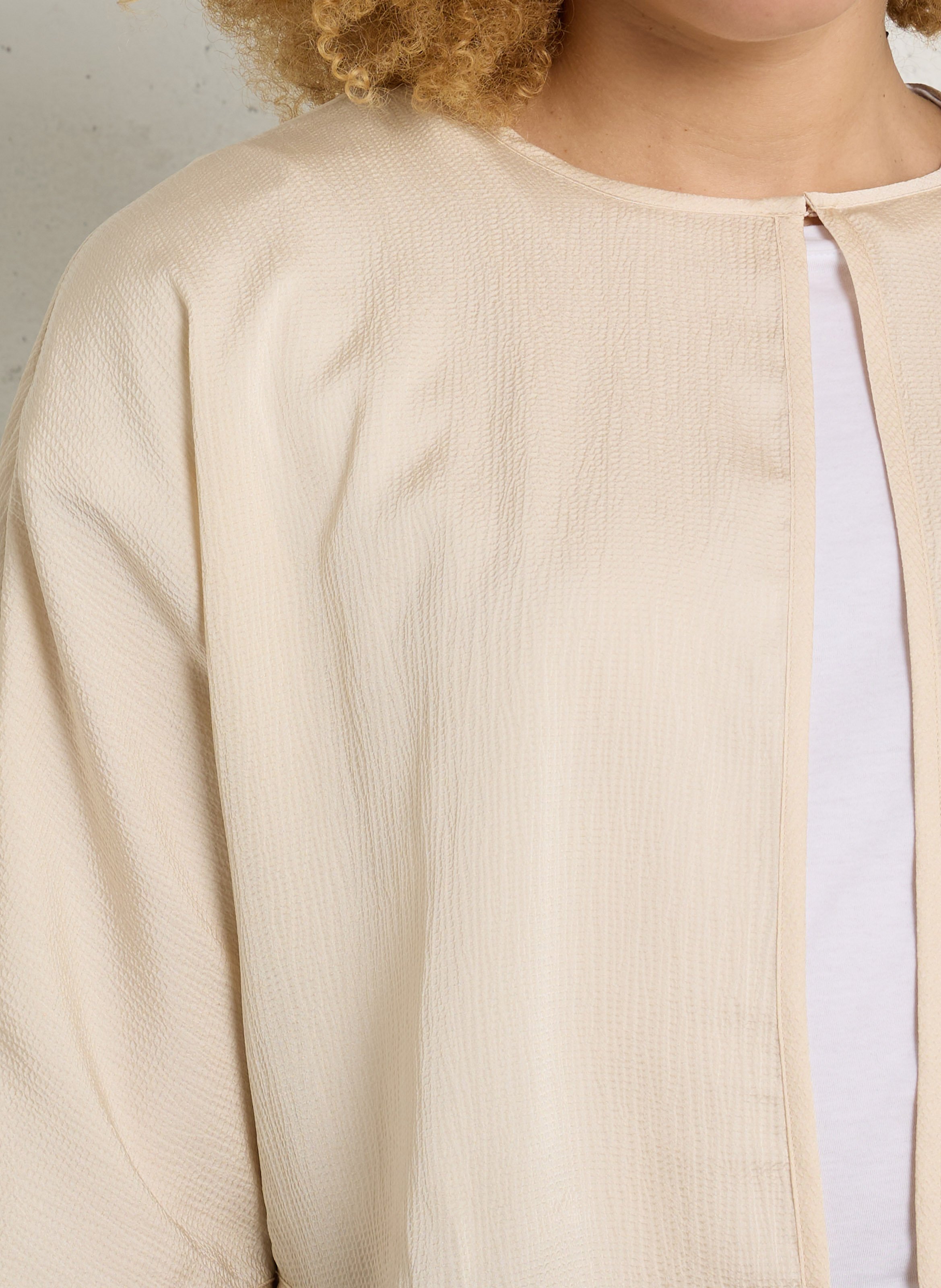 Top court col rond dino MAISON 123 Beige