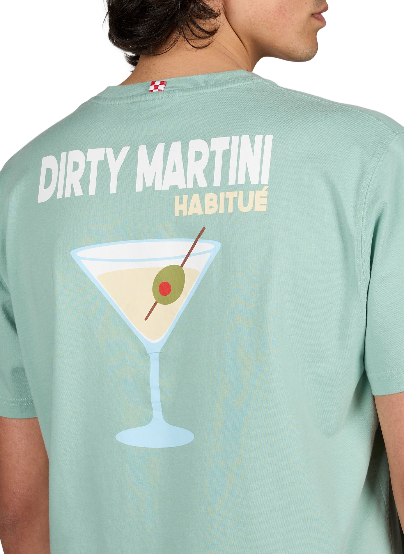 Straight cotton t-shirt MC2 SAINT BARTH Green