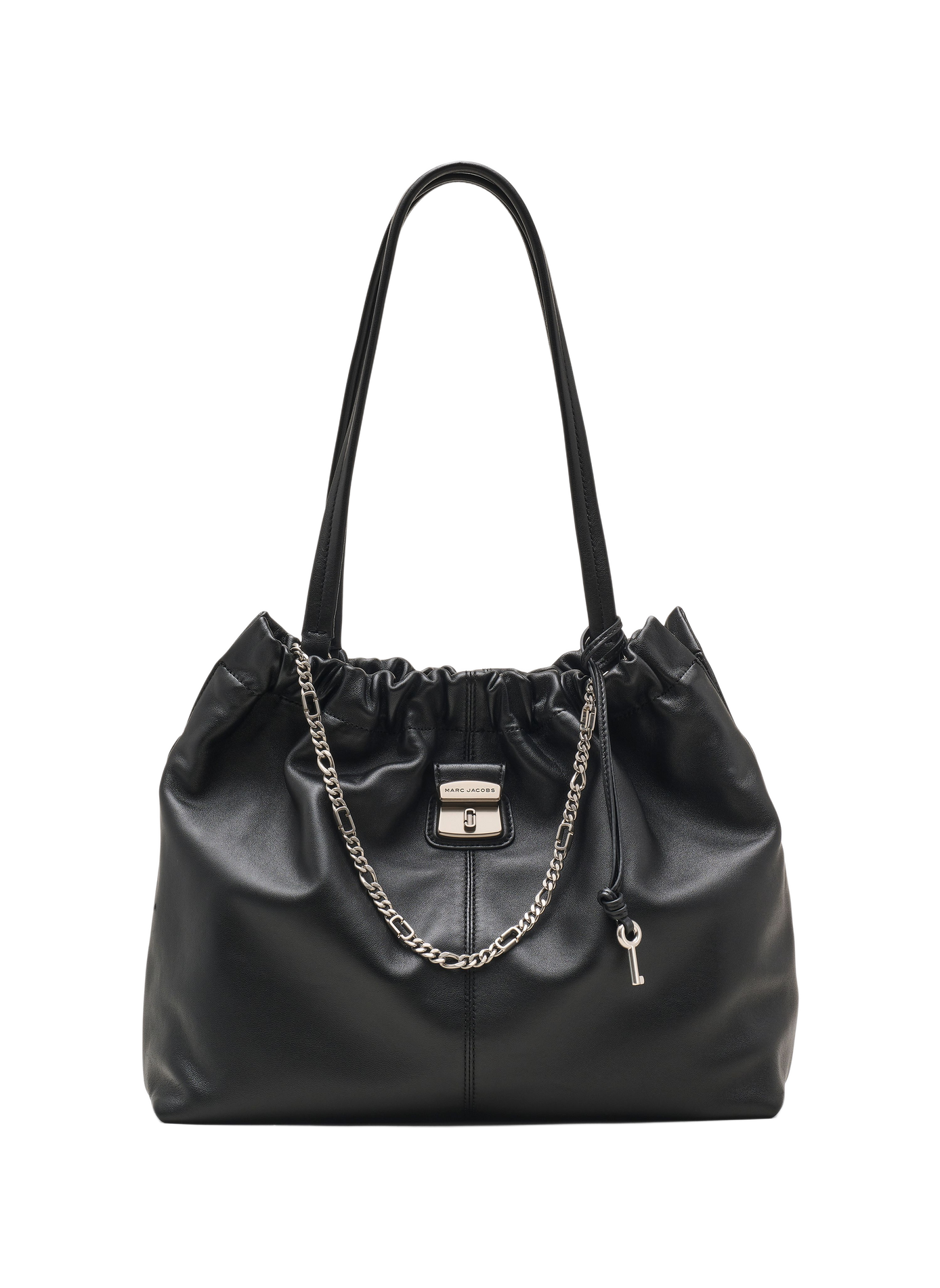 Die Cristina Tote Tasche aus Leder The Cristina Tote Black