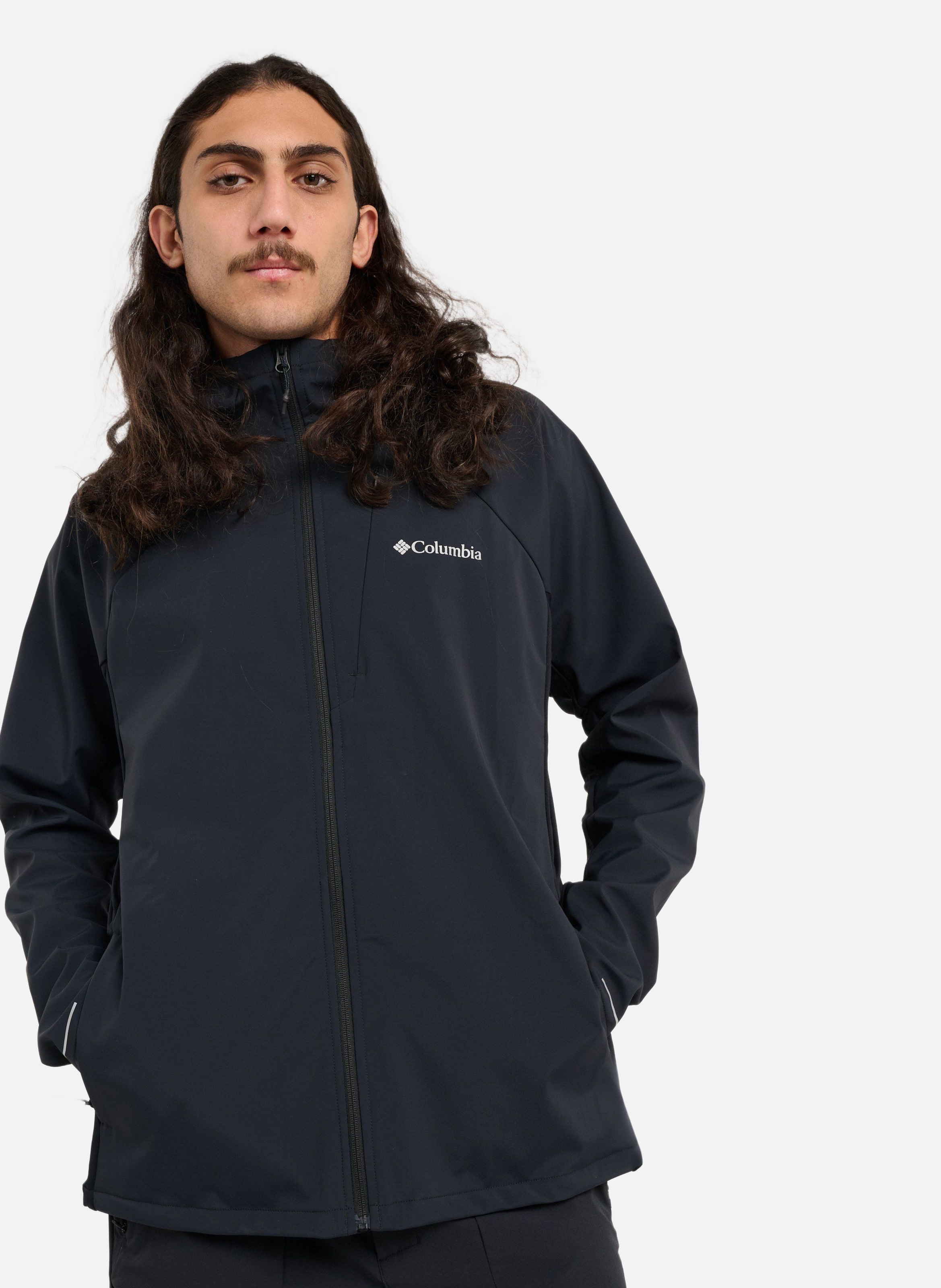 Imperméable m trailborne softshell COLUMBIA Noir