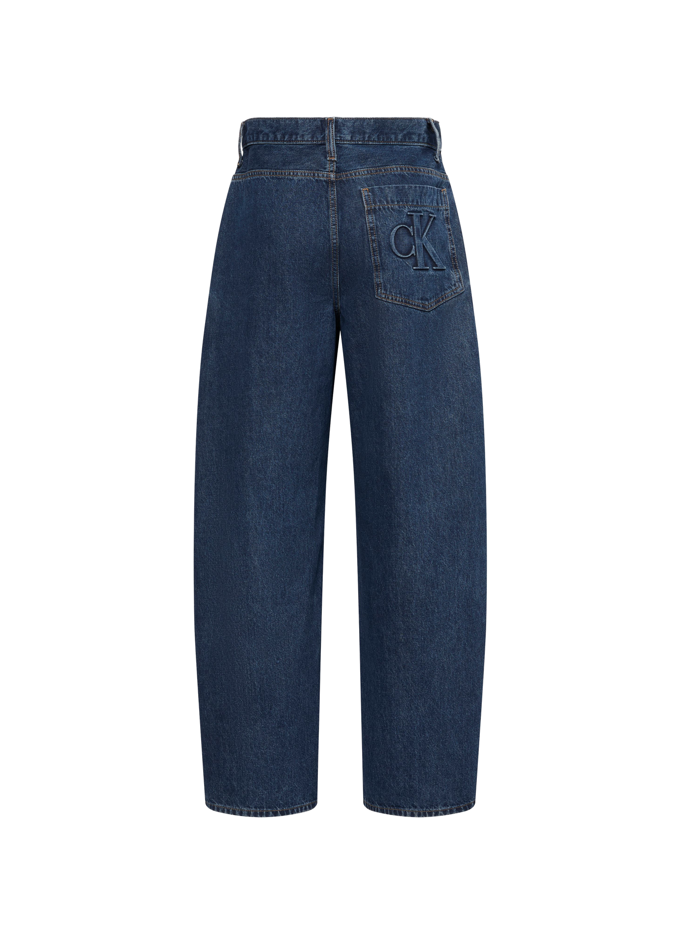 Jeansrock aus Baumwolle CALVIN KLEIN Blau