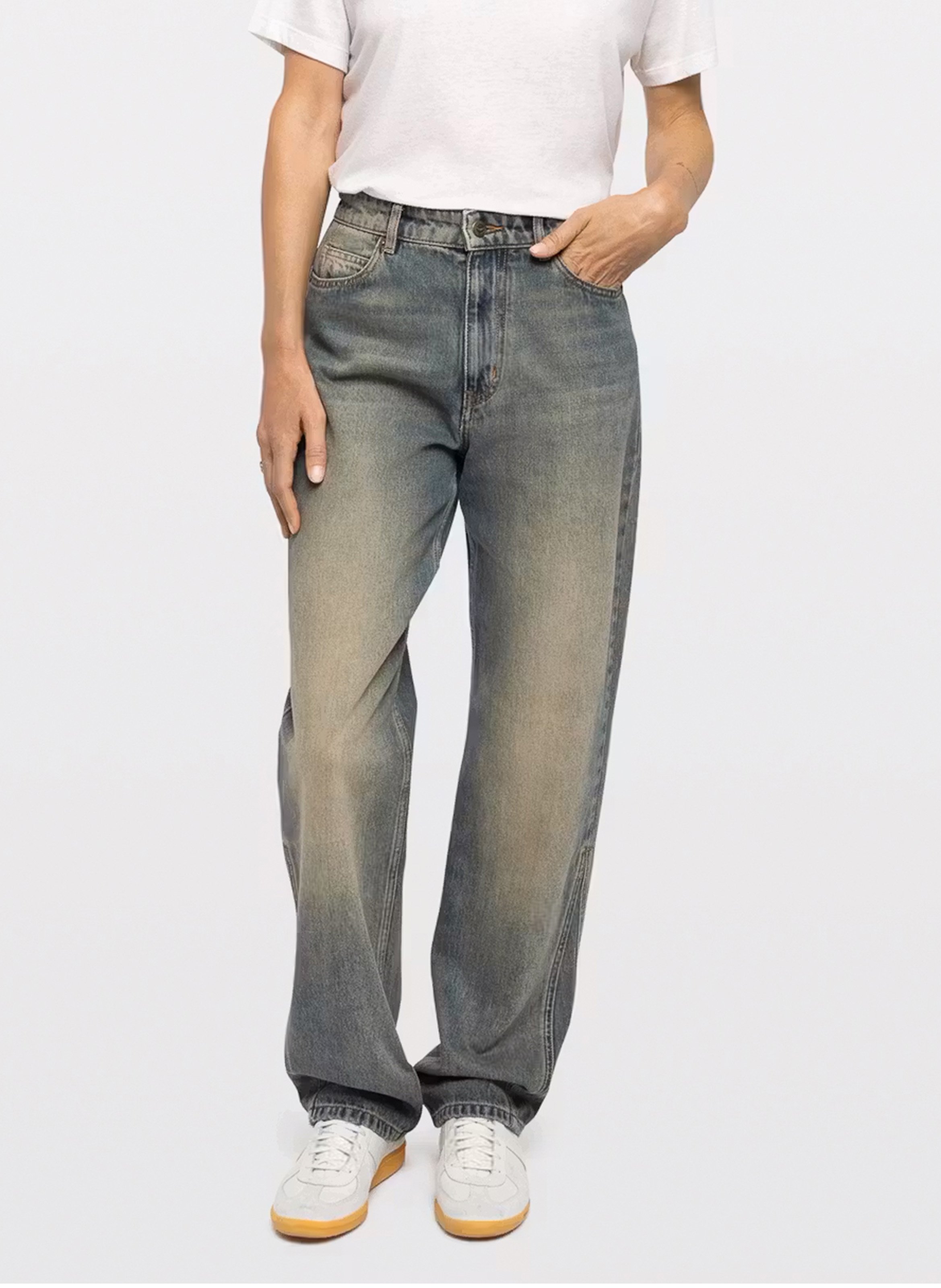 Broek met dubbele knie ZADIG&VOLTAIRE Blauw
