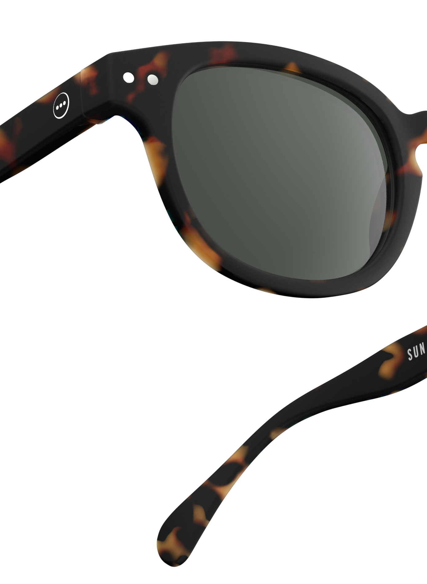Round Sunglasses IZIPIZI Brown