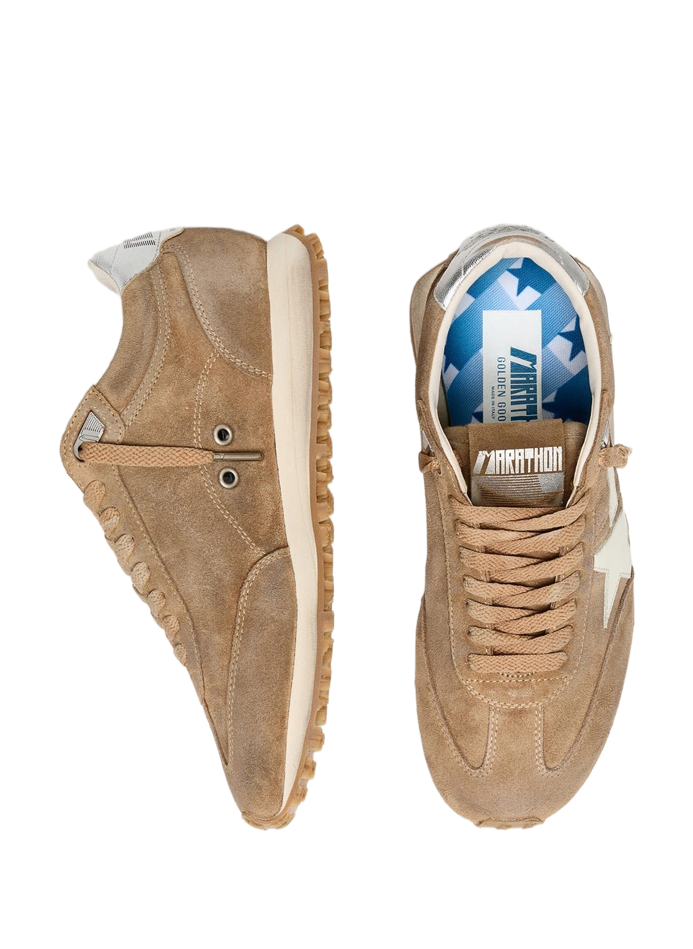 Lage leren sneakers GOLDEN GOOSE Veelkleurig