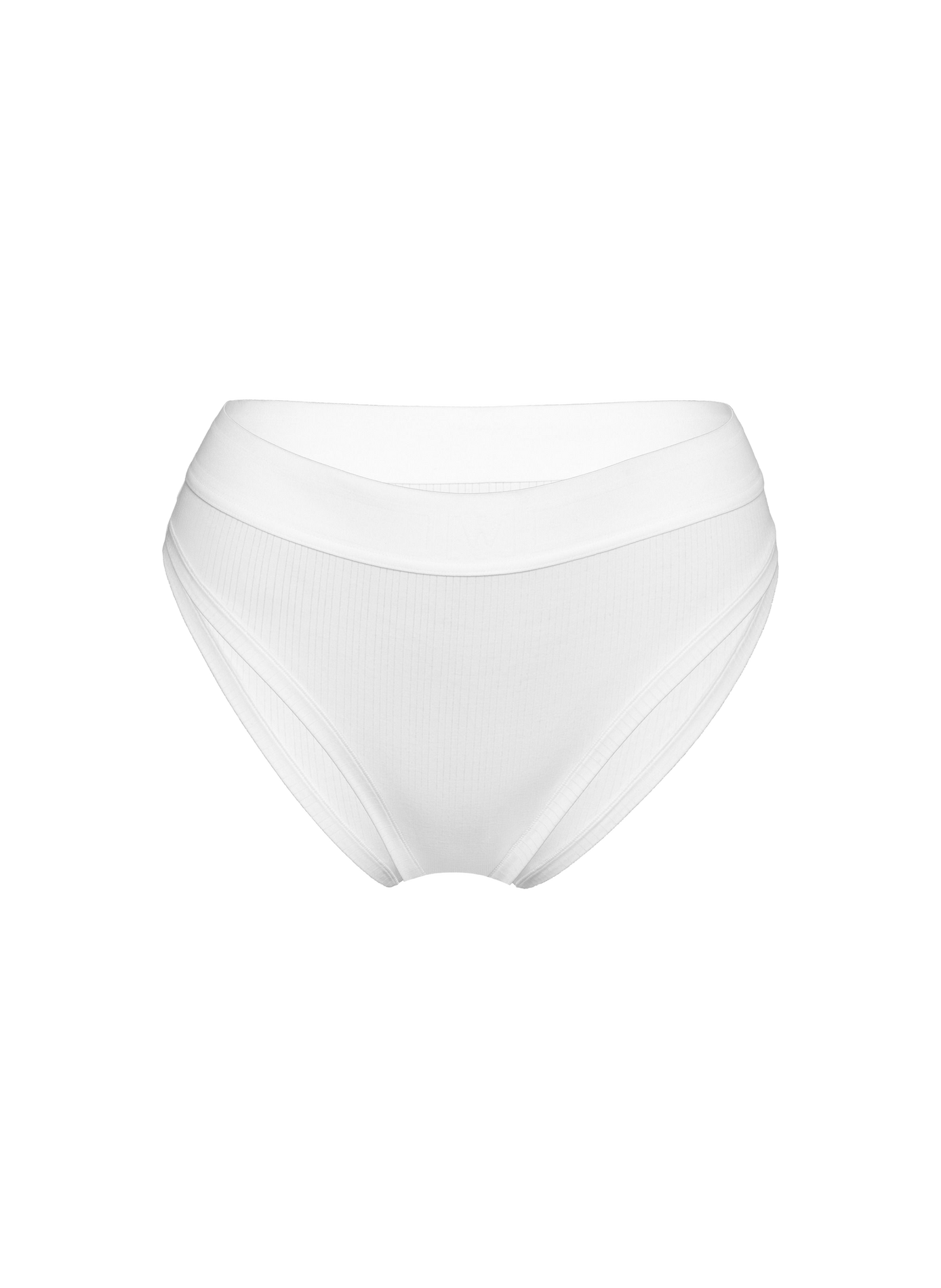 Hohe Taille Culotte aus Baumwollmischung WOLFORD Weiss