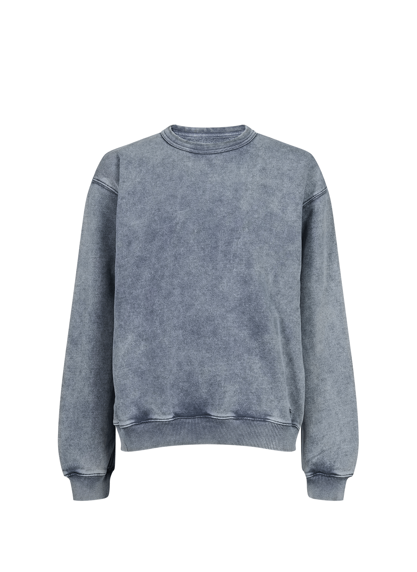 Round neck cotton sweatshirt BELLEROSE Black