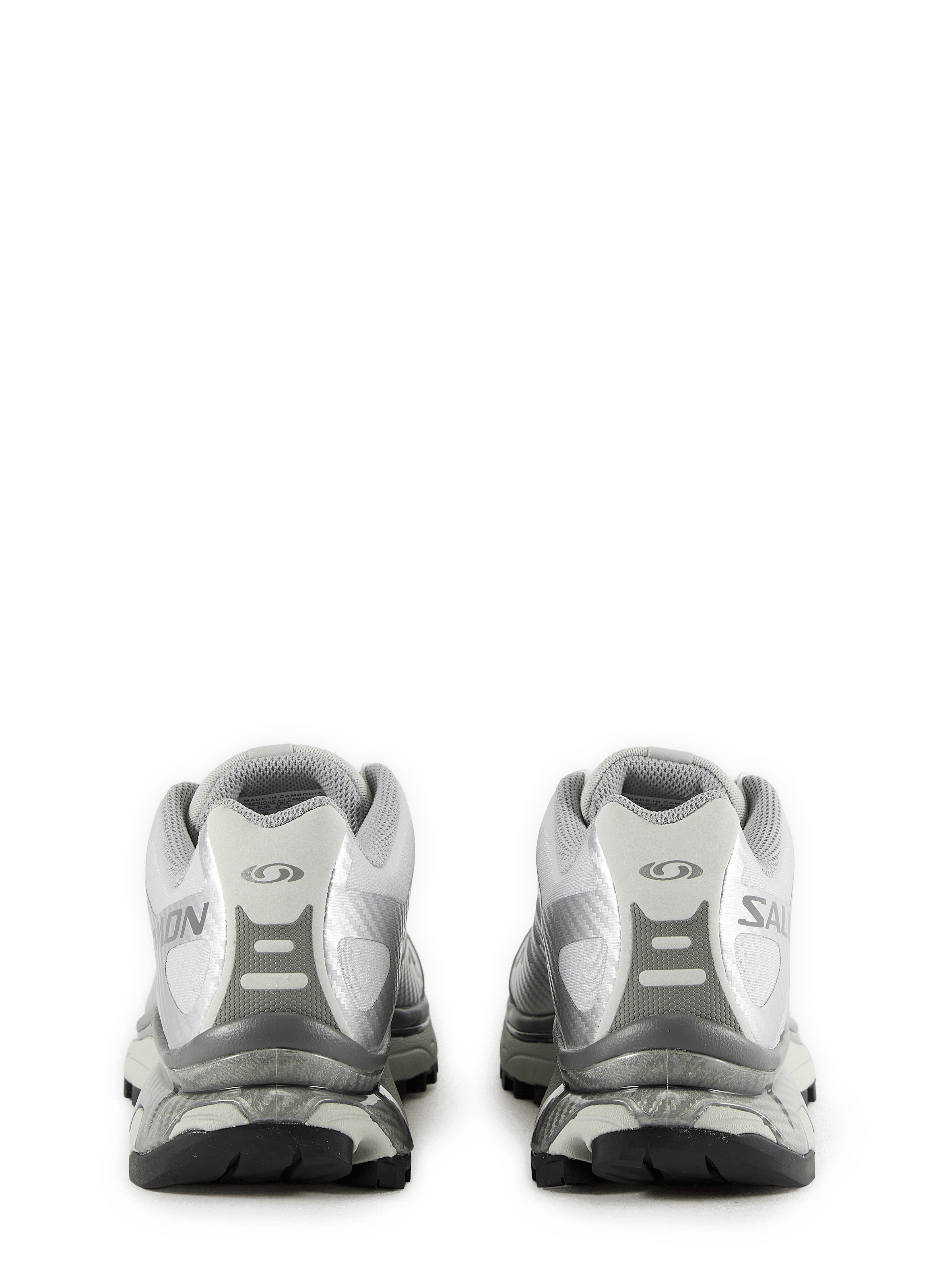 Low-top XT-4 metallic sneakers SALOMON Silver
