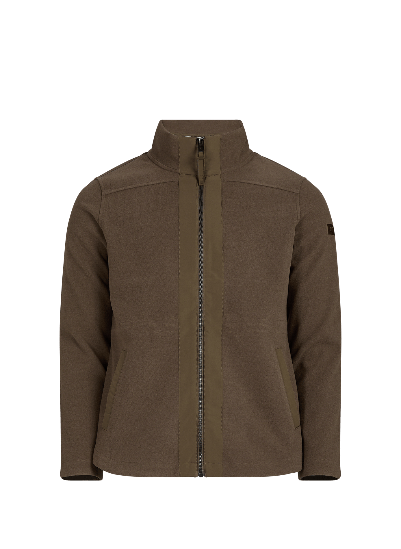Straight jacket with high collar AIGLE Brown