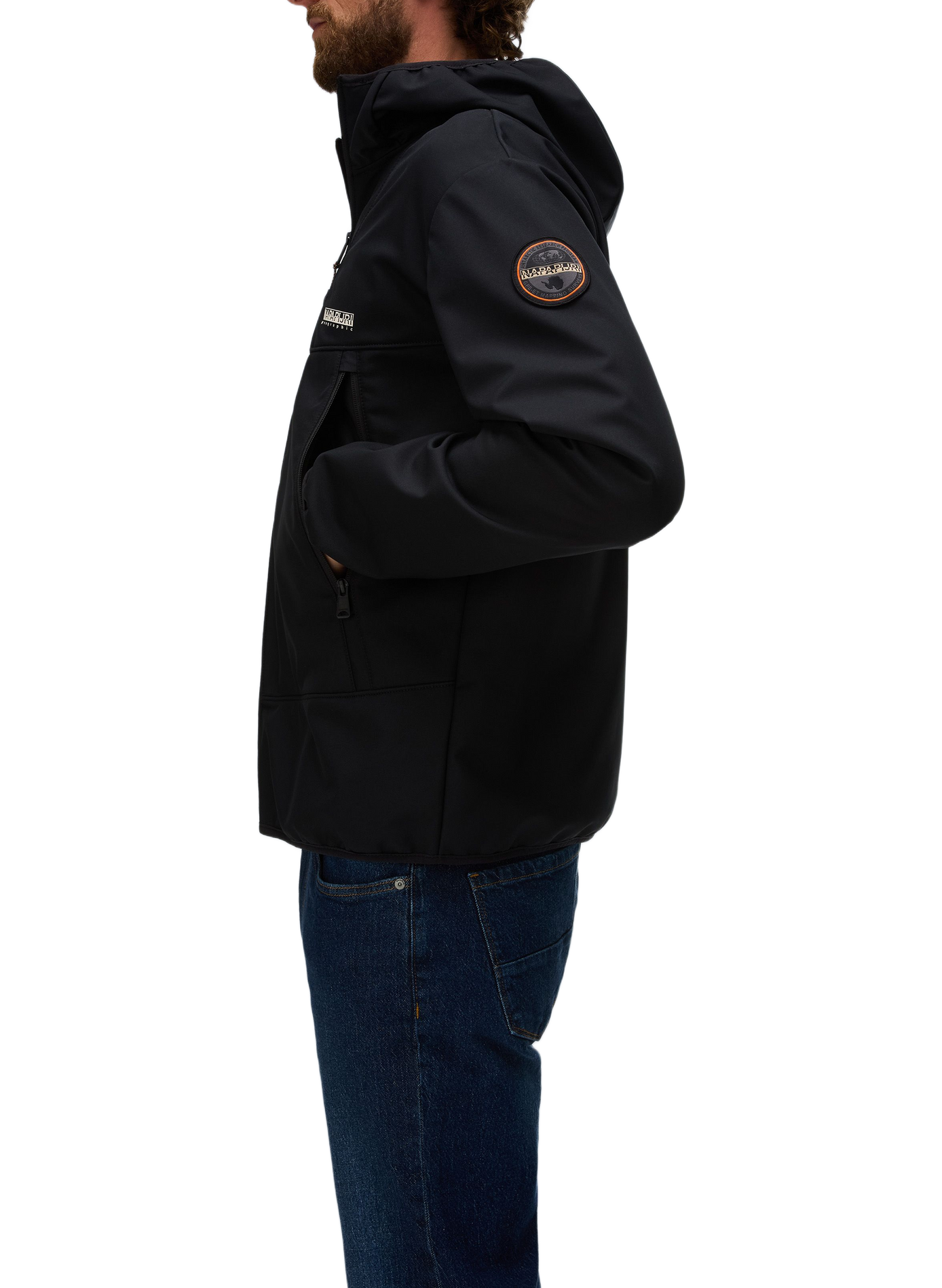 Hooded Jacket A-Biois NAPAPIJRI Black
