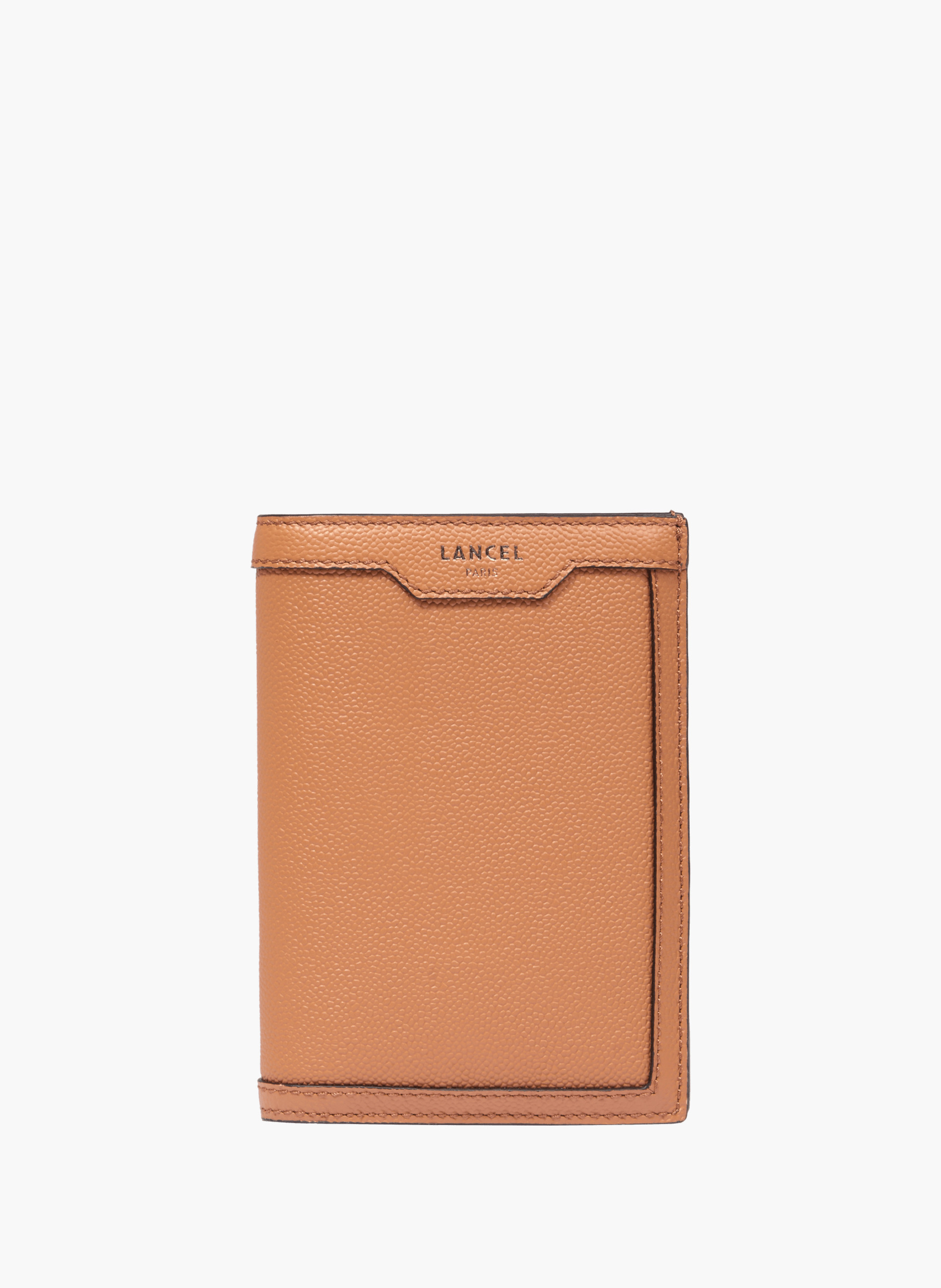 Portefeuille driver/9cc charlie de lancel en cuir  Camel