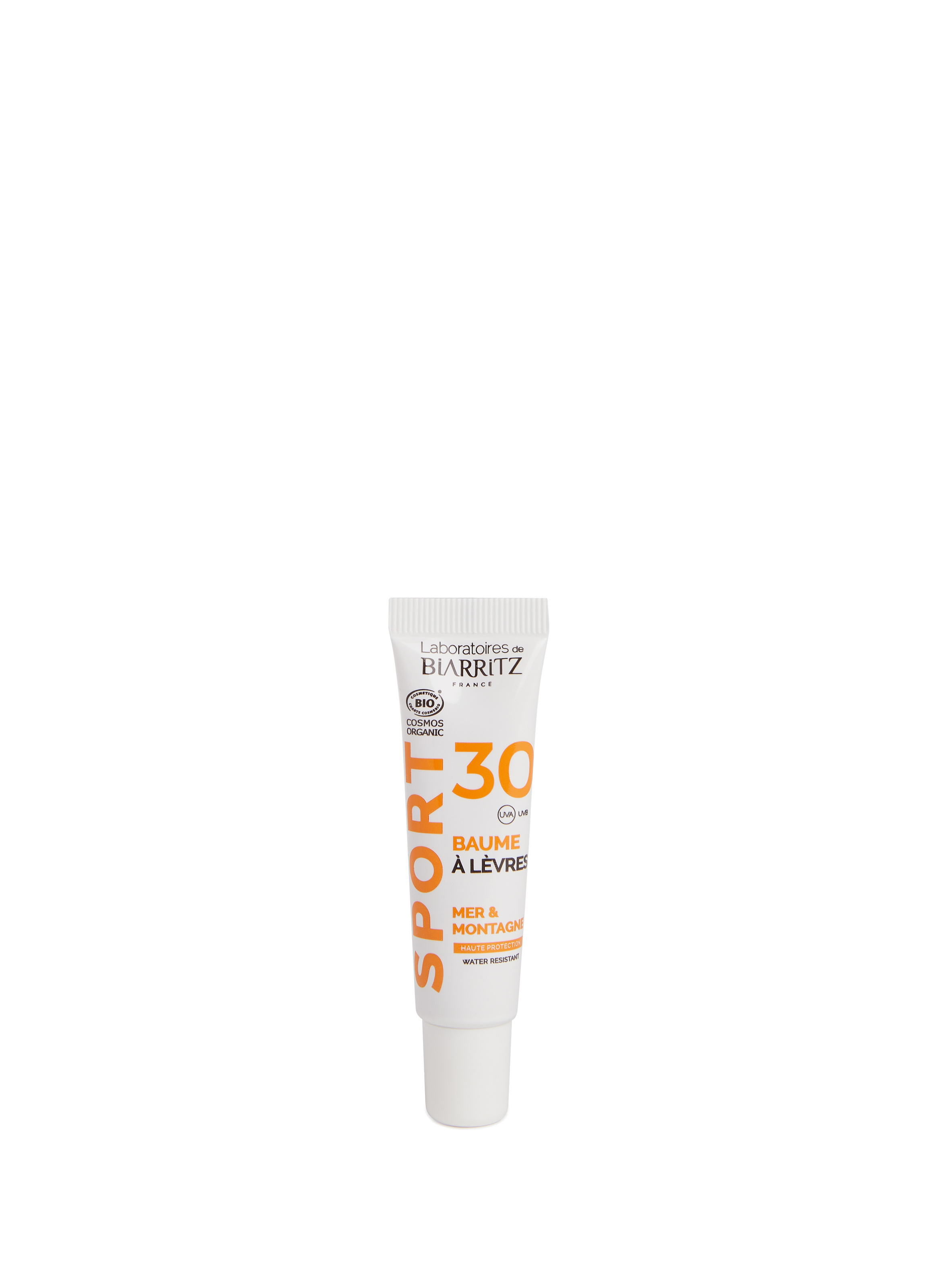 LABORATOIRES DE BIARRITZ Baume à lèvres SPF30 Mer & Montagne Gamme SPORT No color