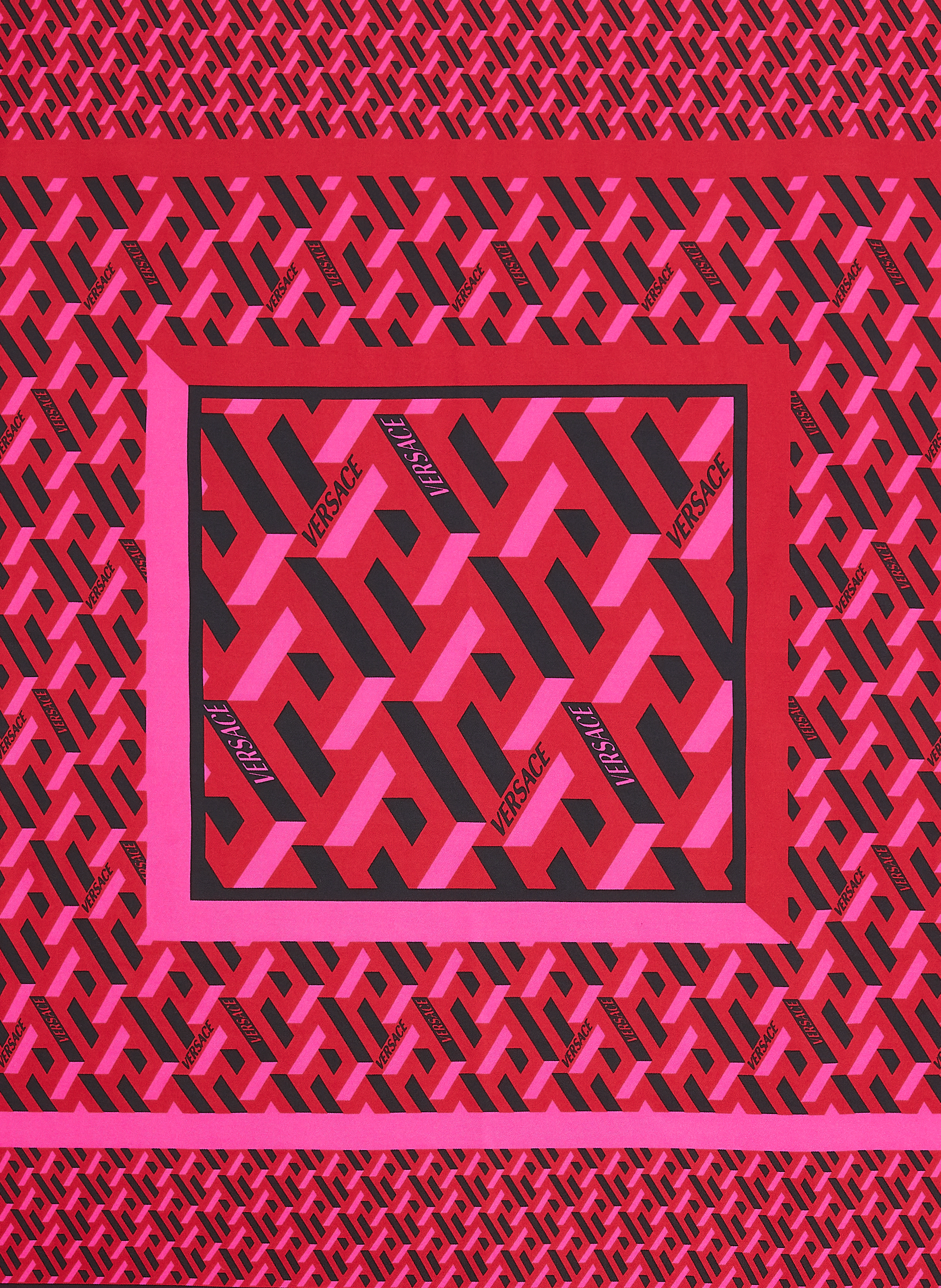 Foulard en soie à motif