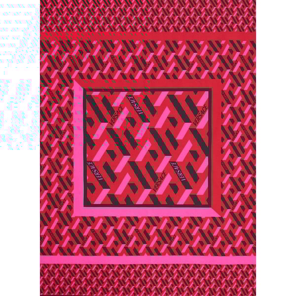 Foulard en soie à motif