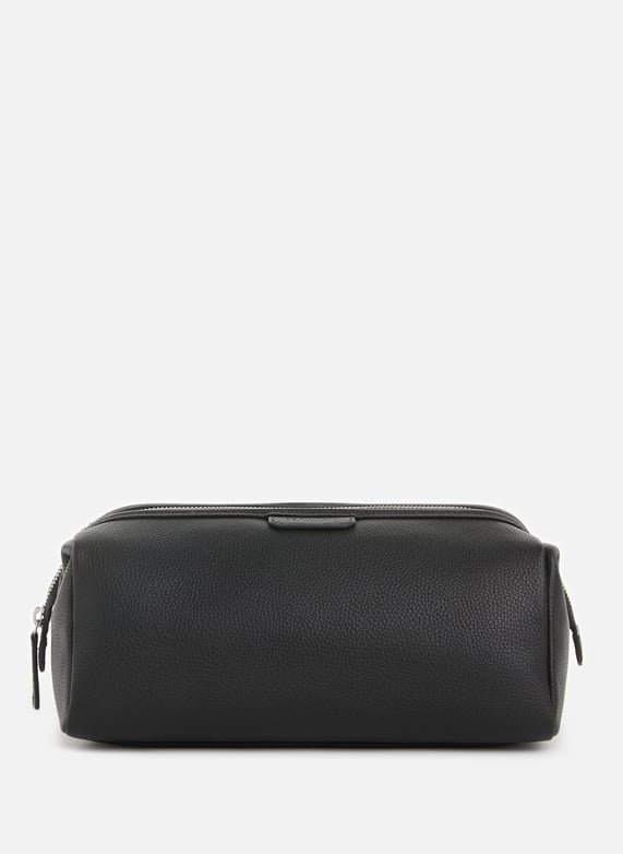 Charles Grained Leather Toiletry Bag Le Tanneur Men Printemps