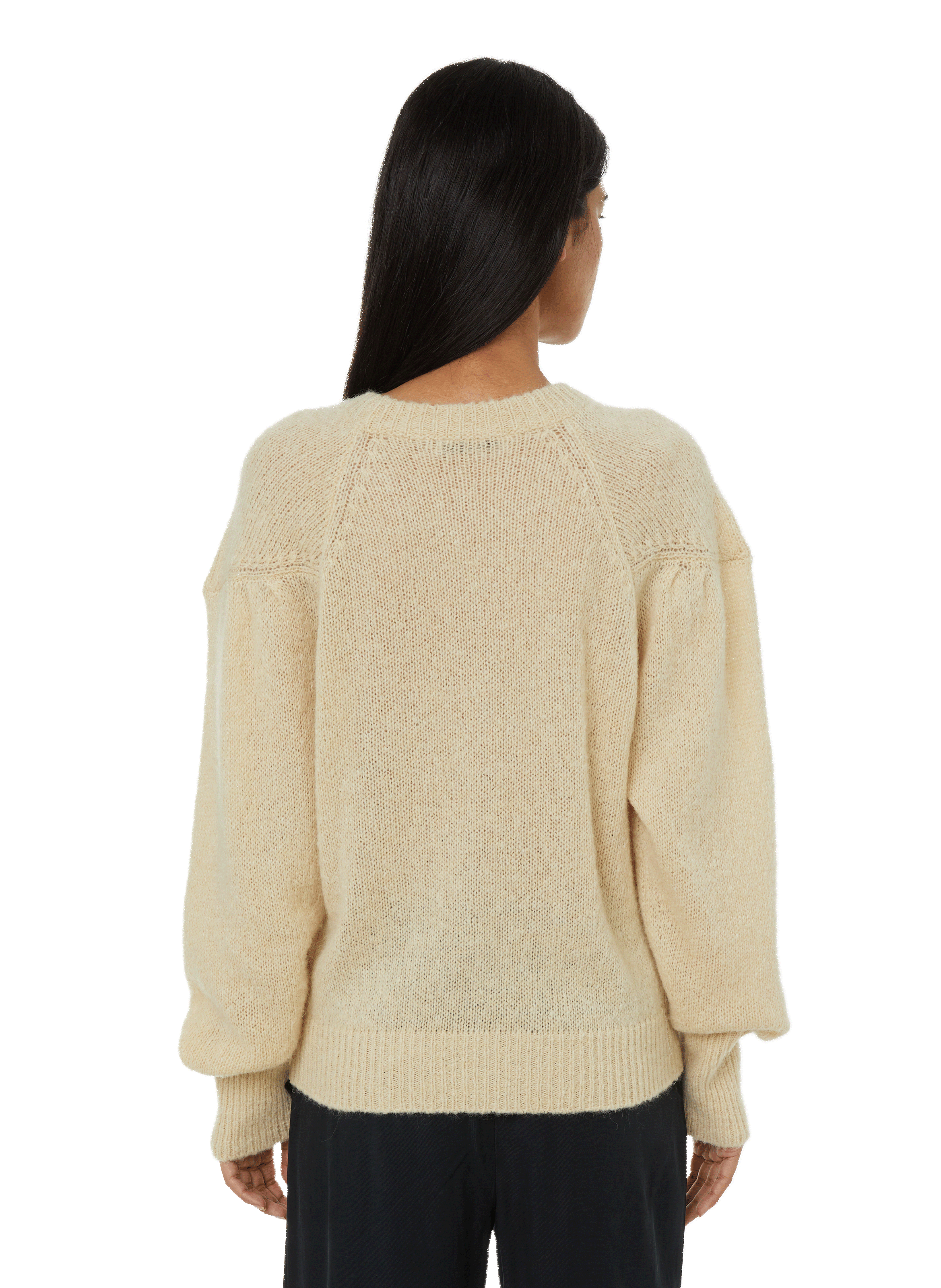 Pull Carla en laine mélangée ROSEANNA Jaune