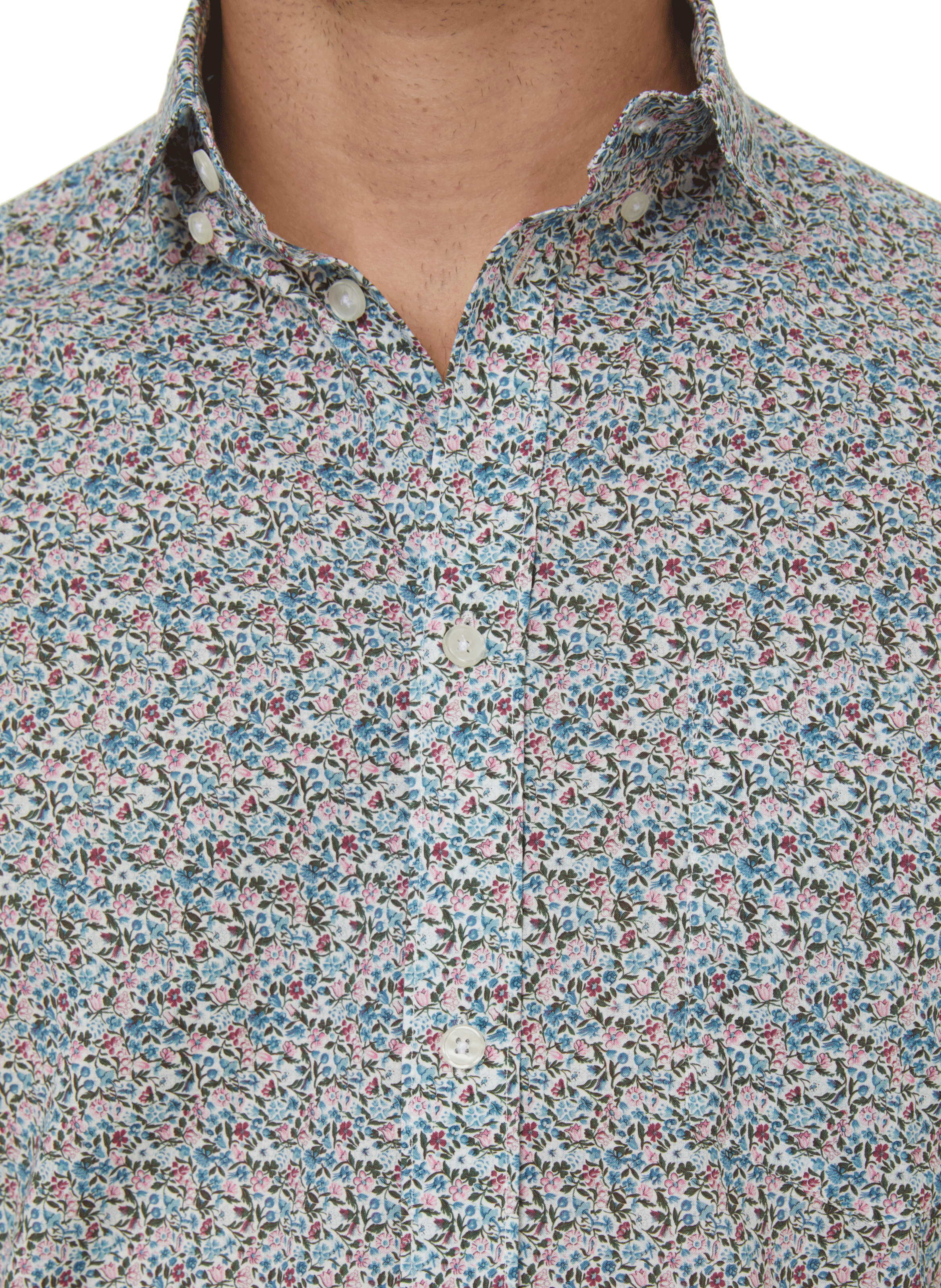Cotton shirt AU PRINTEMPS PARIS Multicolour