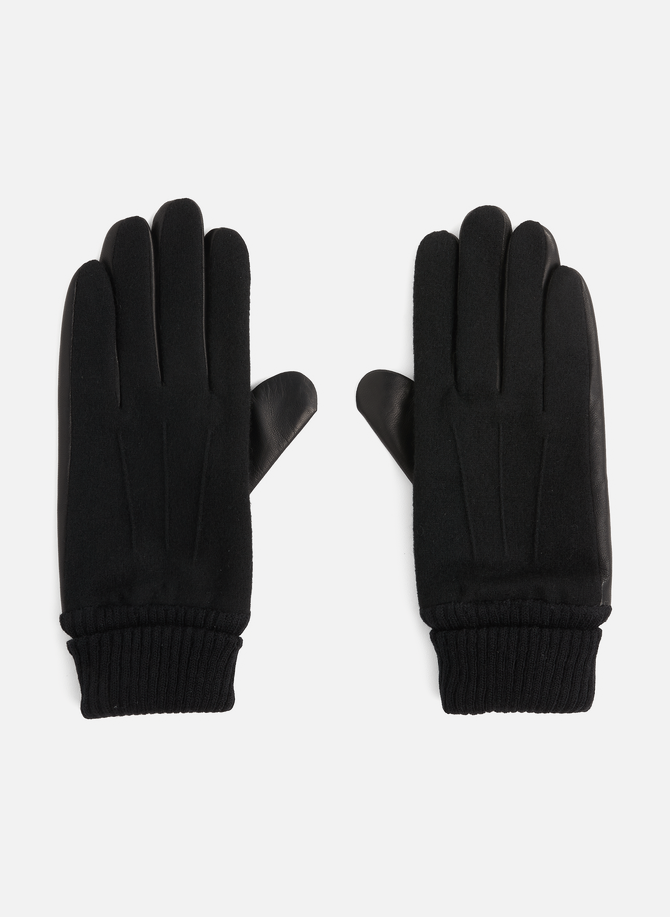 Bi-material cotton gloves  SAISON 1865
