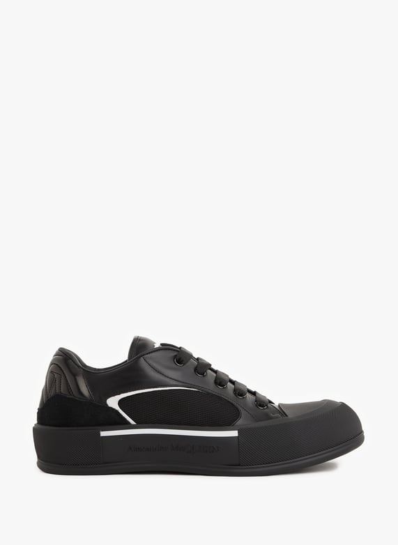 Three-Material sneakers White Alexander mcqueen Men