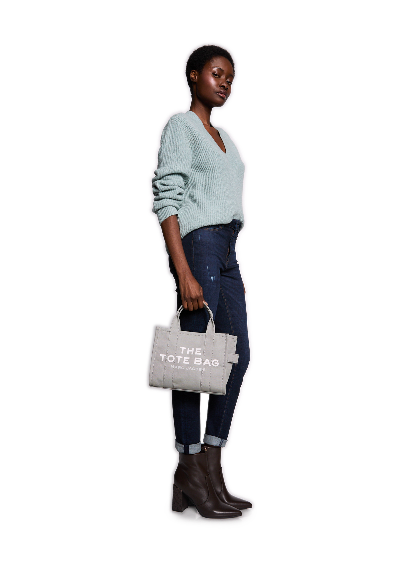 The Small Tote Bag MARC JACOBS Grey