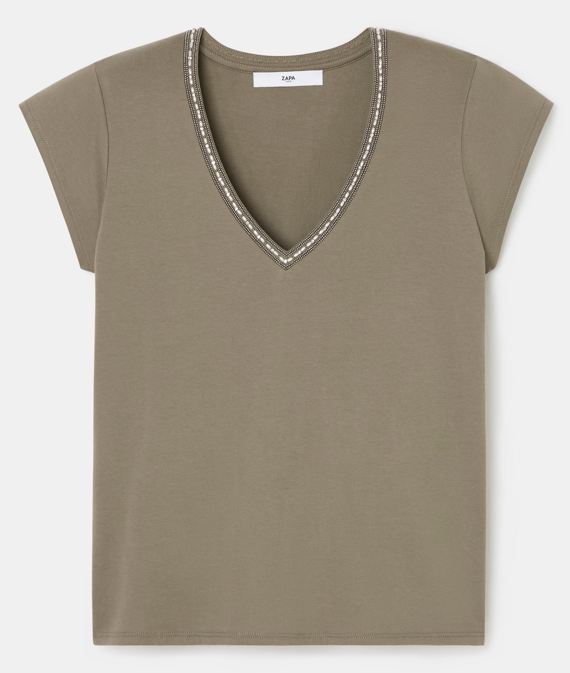 Top  tulipe ZAPA Kaki