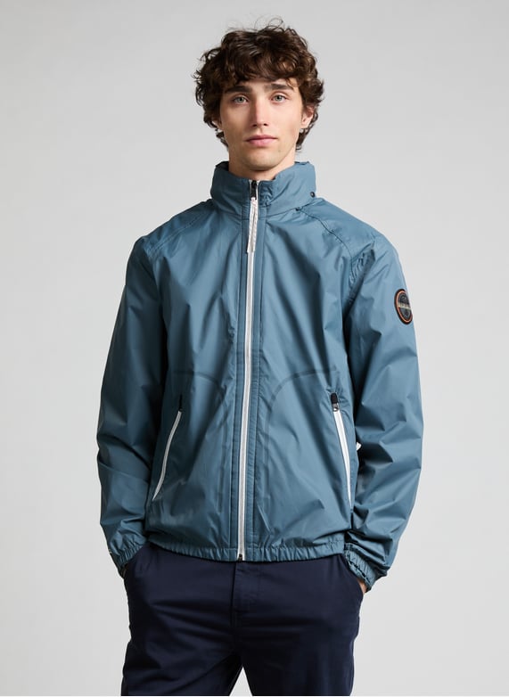 Veste coupe-vent Cloudy | Gris by NAPAPIJRI Veste coupe-vent Cloudy Gris