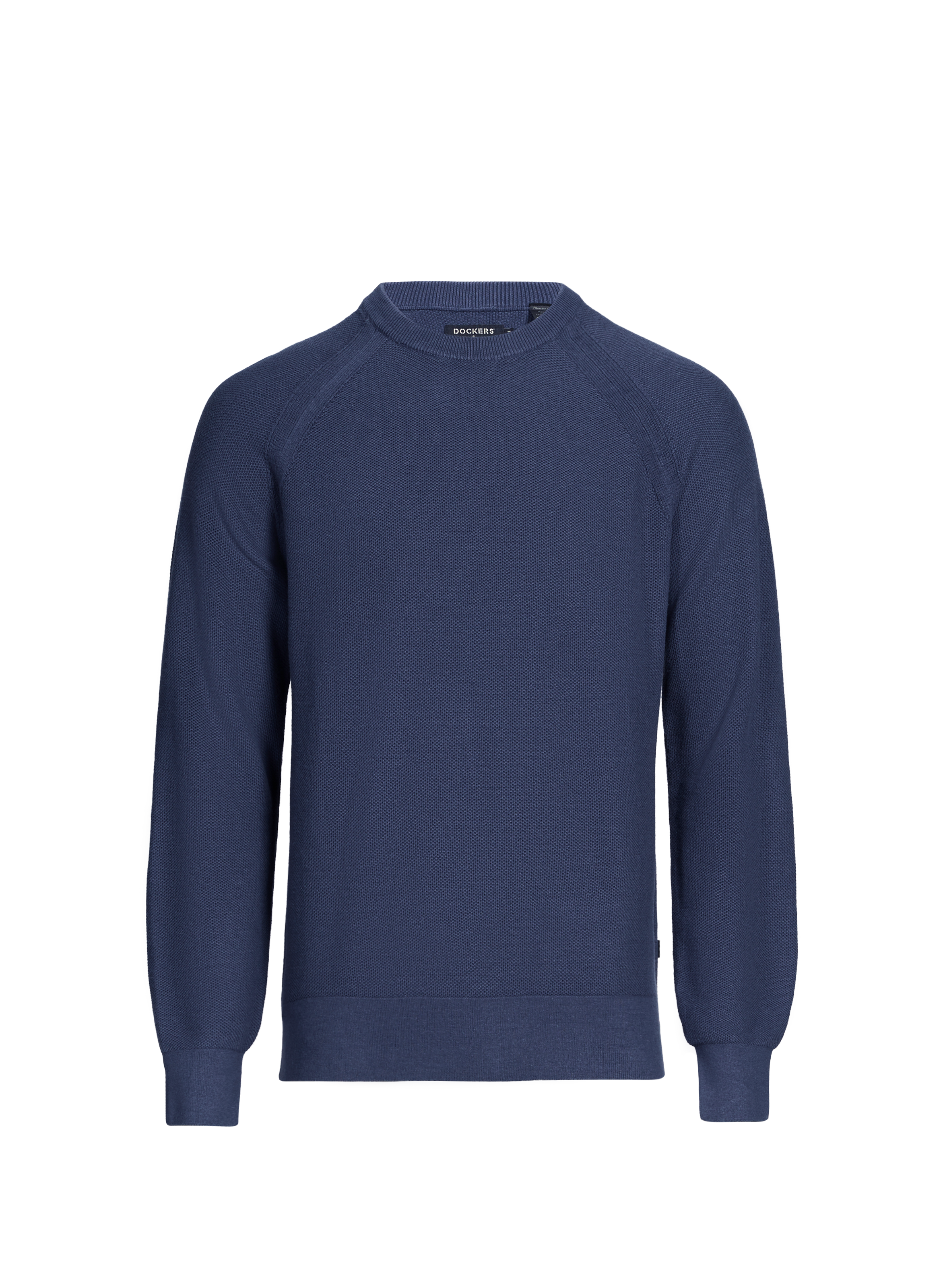Straight cotton knit jumper DOCKERS Blue
