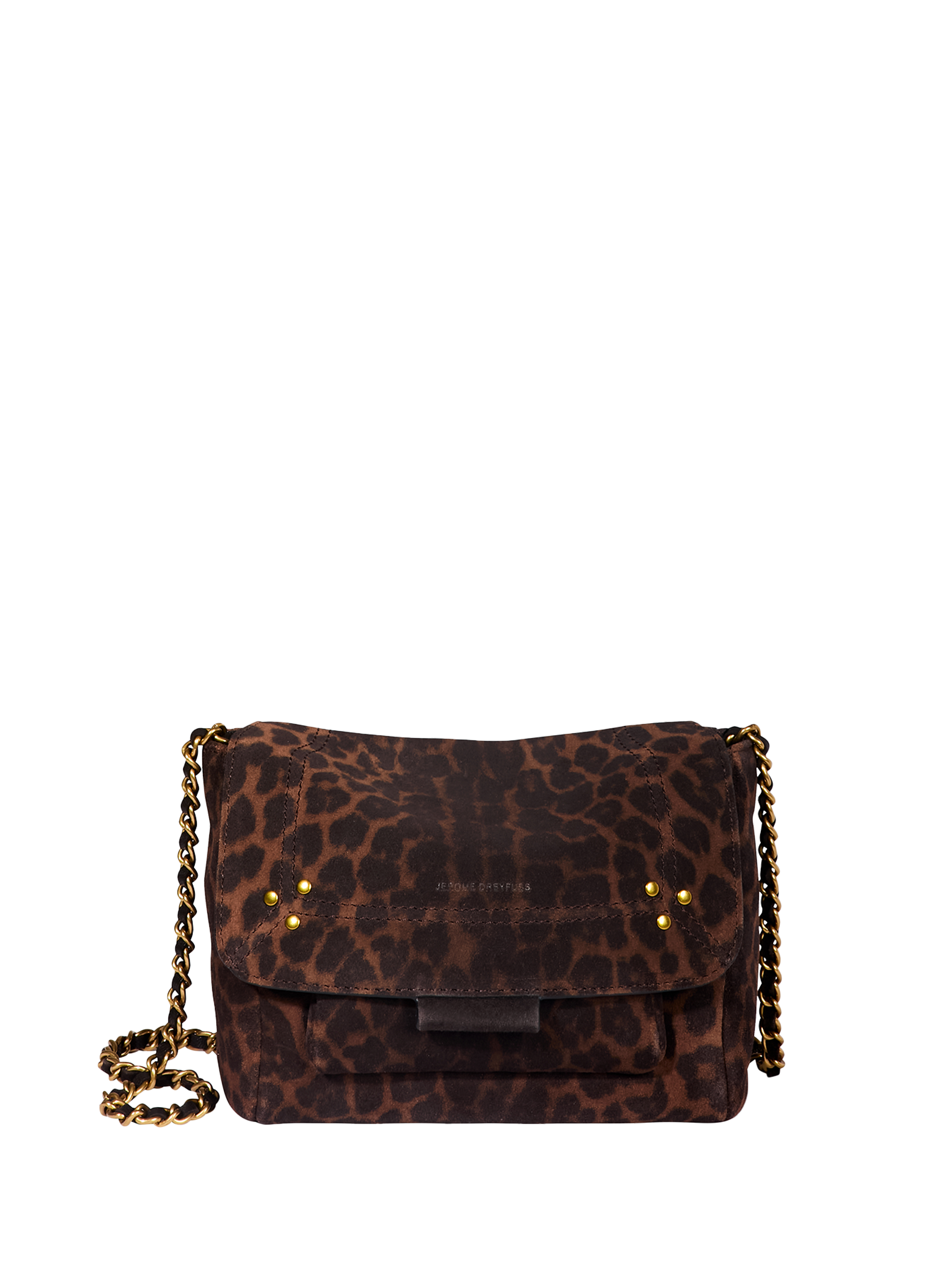 Sac à bandoulière Lulu S en croûte de cuir JÉRÔME DREYFUSS Multicolore