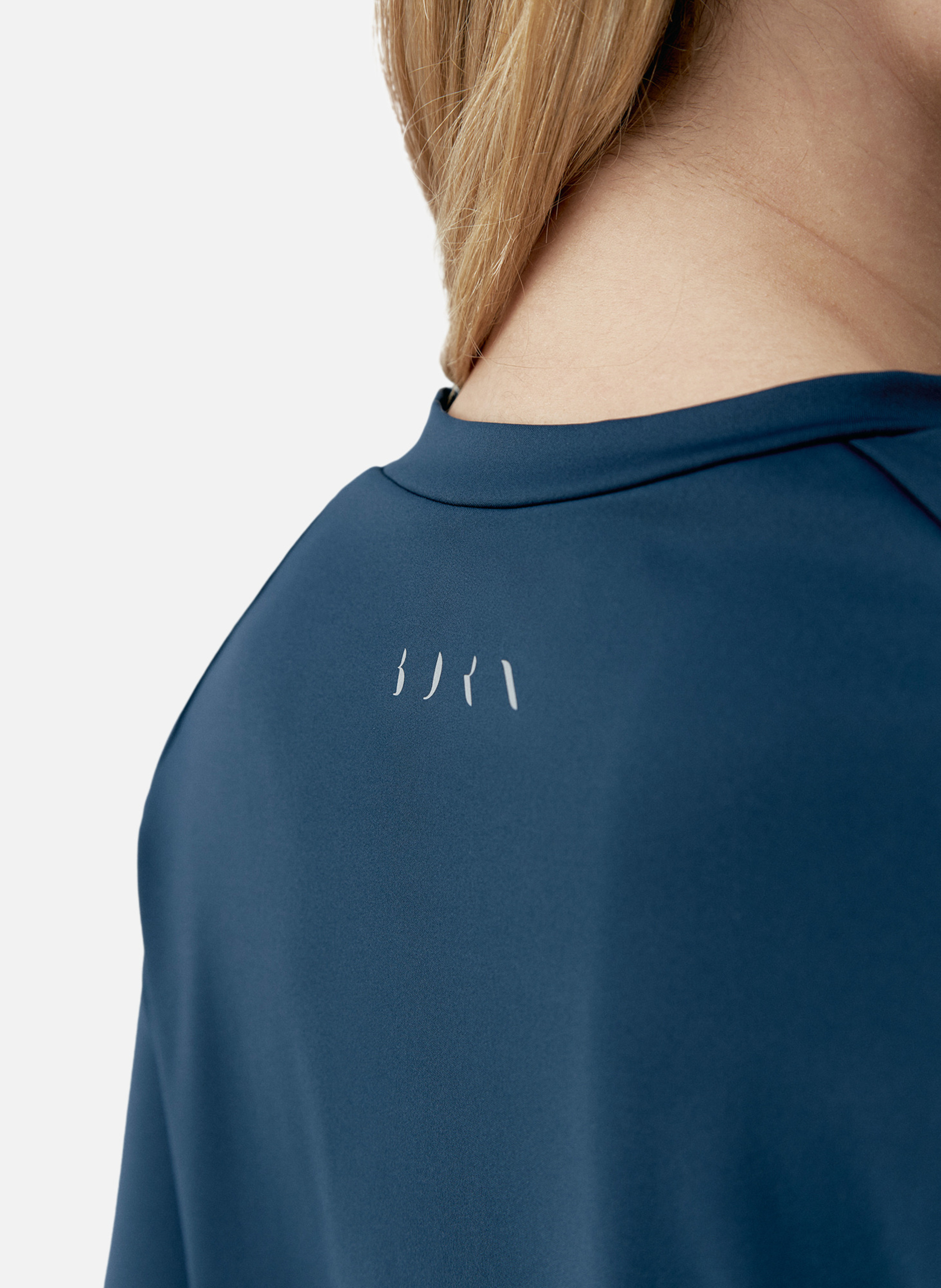 Sweat de sport sans capuche performance saga BORN LIVING YOGA Bleu