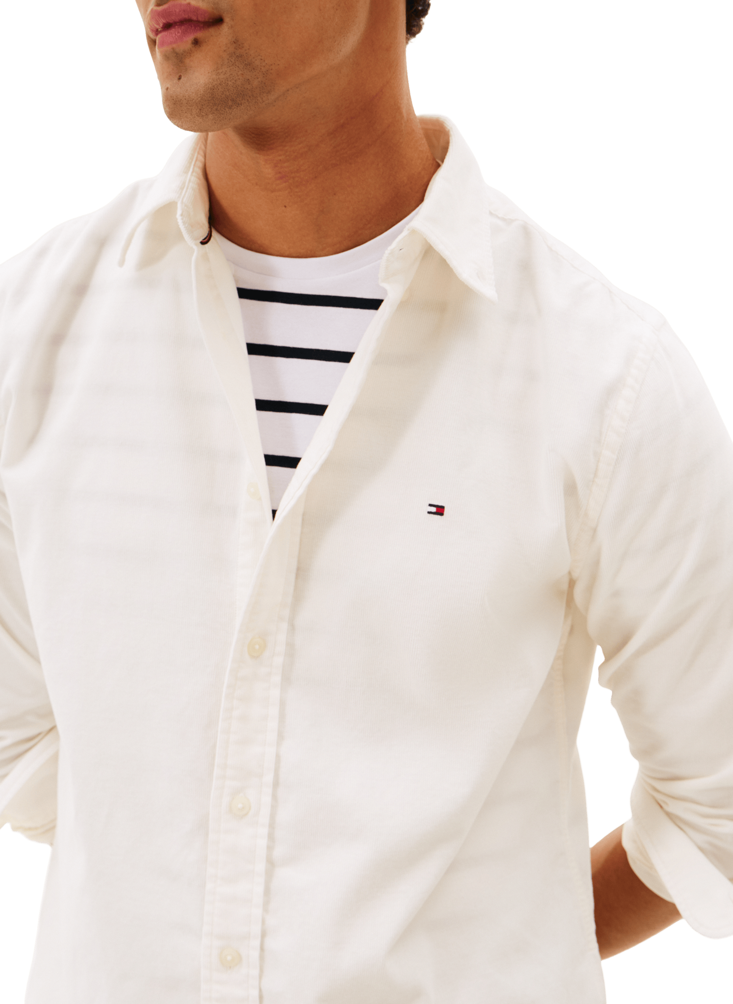 Cotton shirt TOMMY HILFIGER White