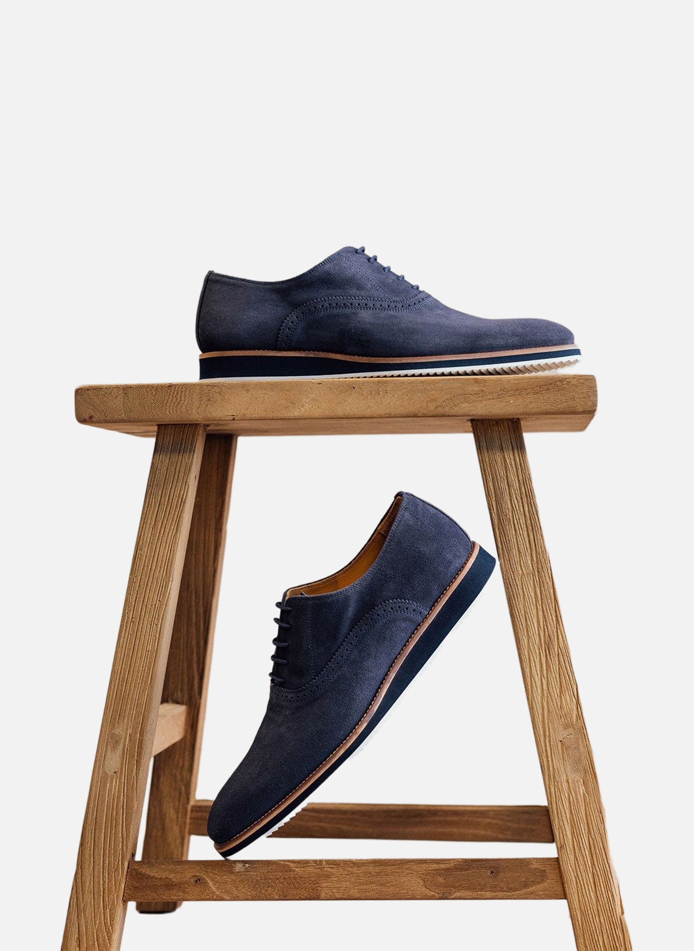 Richelieu daim will FINSBURY Bleu