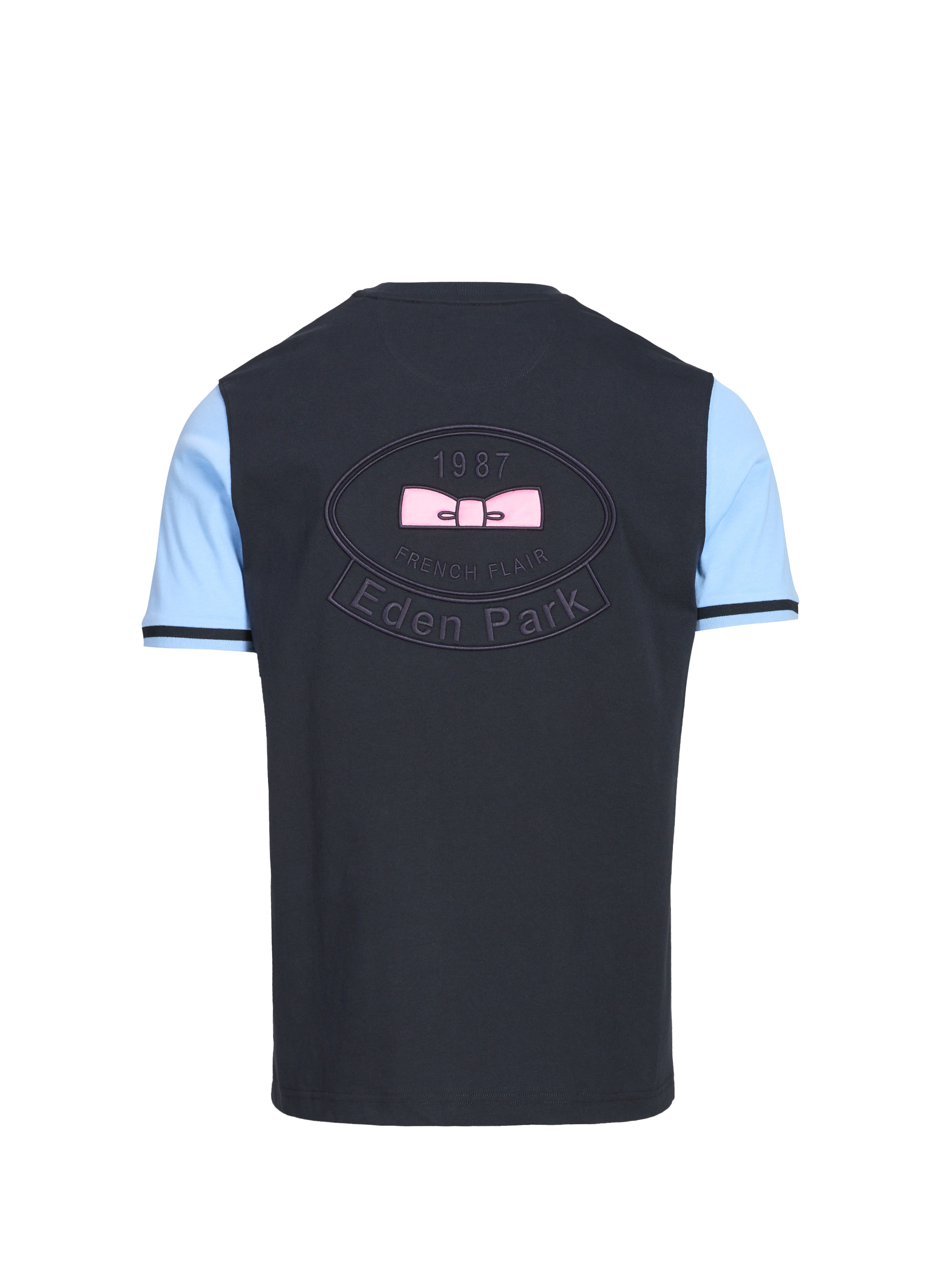 Embroidered cotton T-shirt EDEN PARK Multicolour