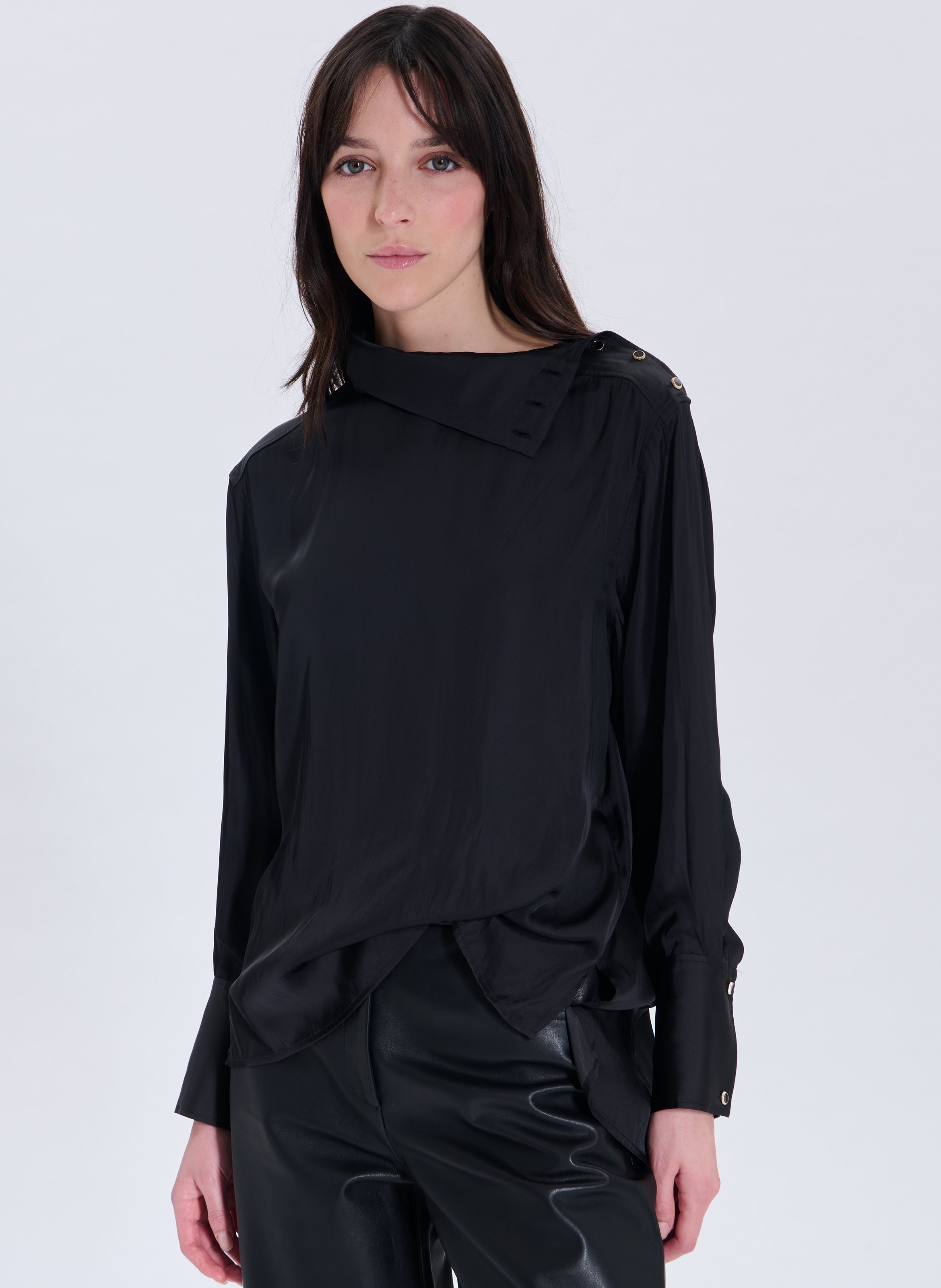 Chemise  charme ZAPA Noir