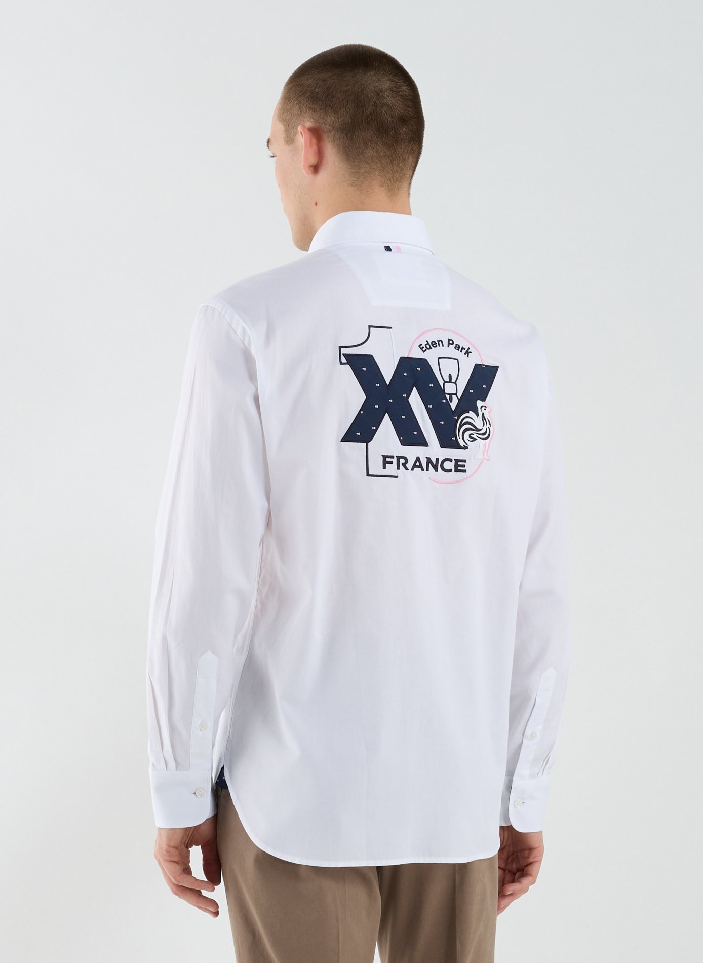  Cotton shirt EDEN PARK White