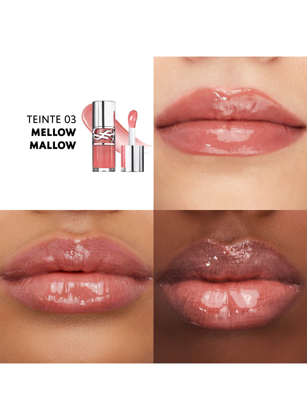 YSL Loveshine Gloss soin effet repulpant YVES SAINT LAURENT 3 mellow mallow