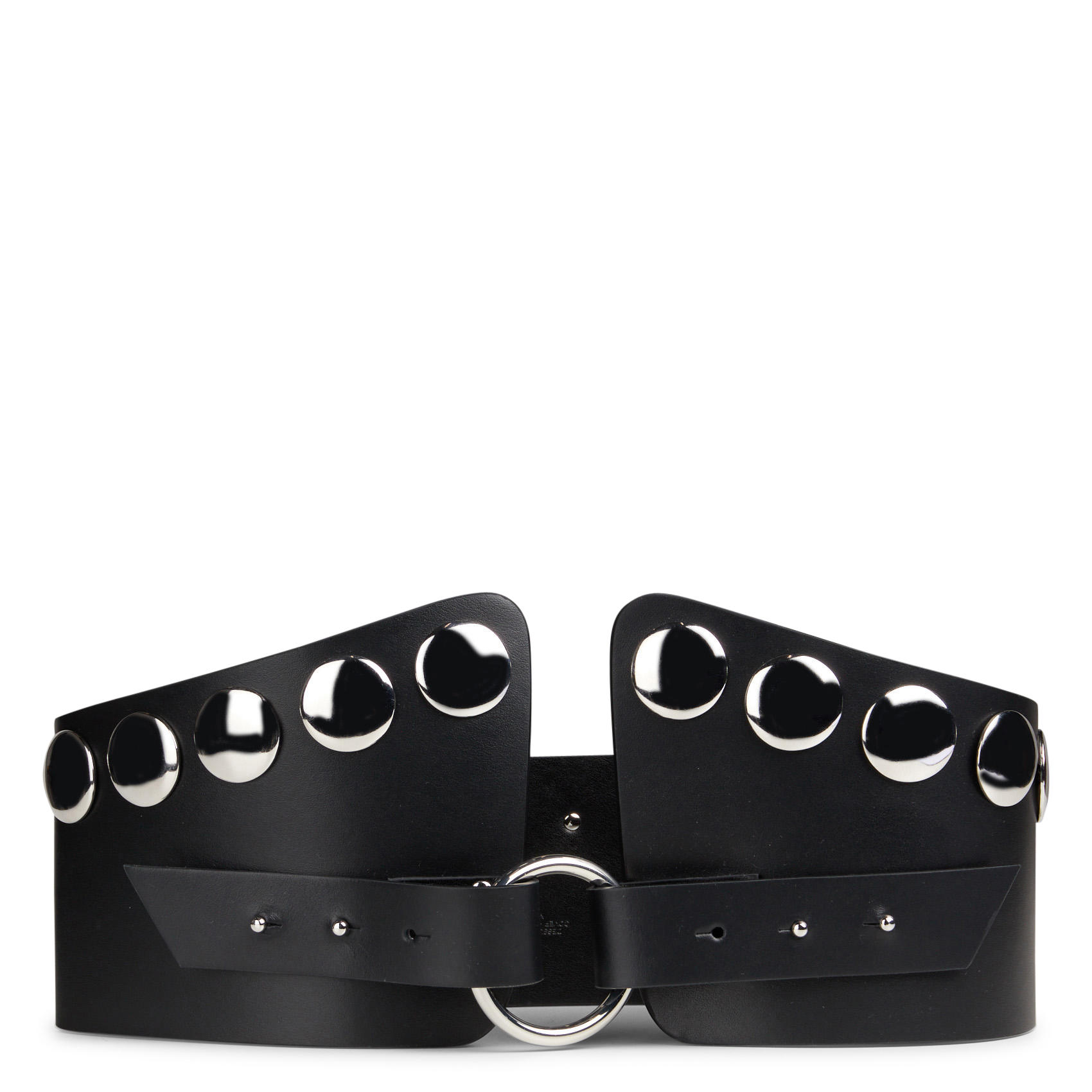 Ceinture en cuir monarivets IRO Noir