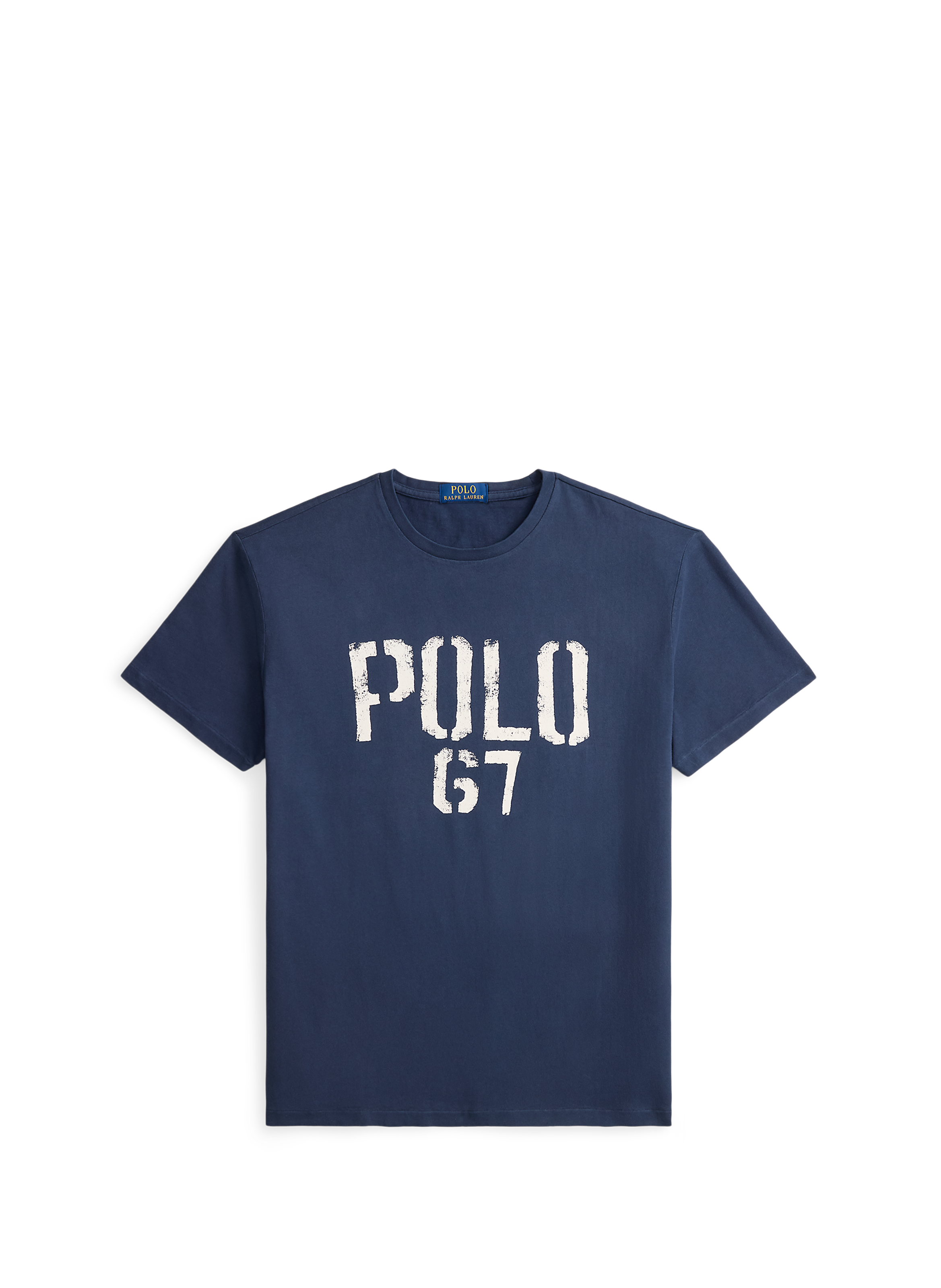 Cotton round-neck T-shirt POLO RALPH LAUREN Blue