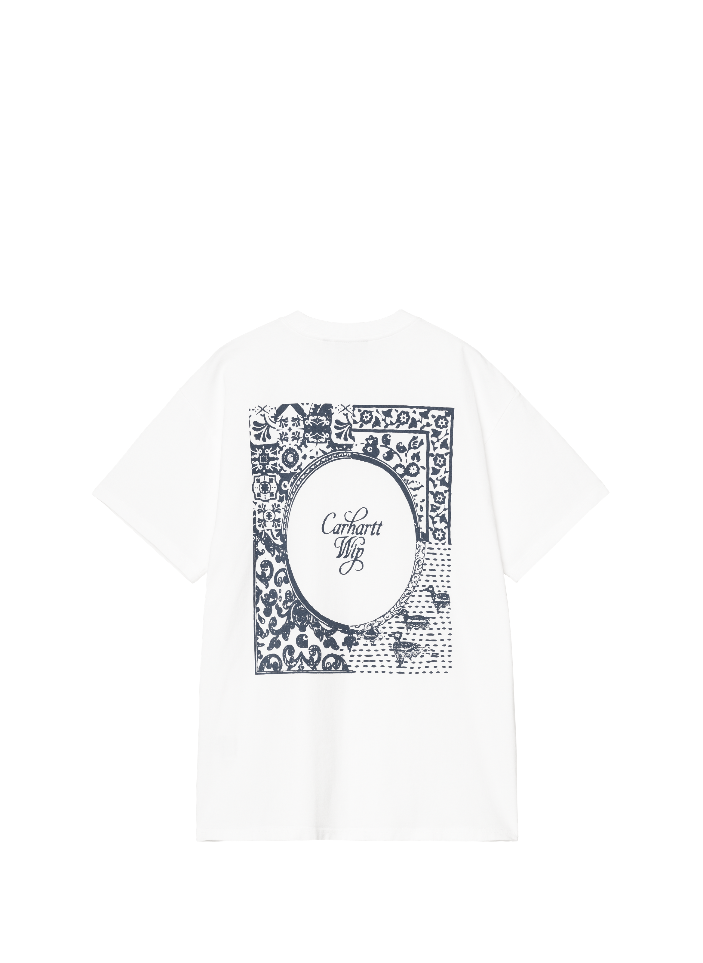 Biker-style cotton t-shirt CARHARTT WIP White