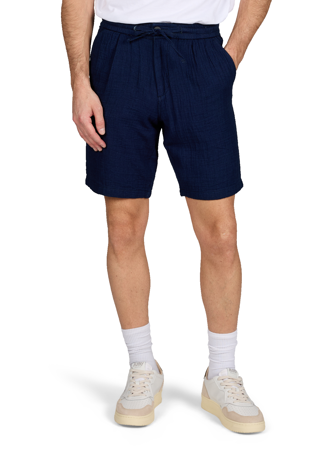 Short in cotone KNOWLEDGE COTTON Blu