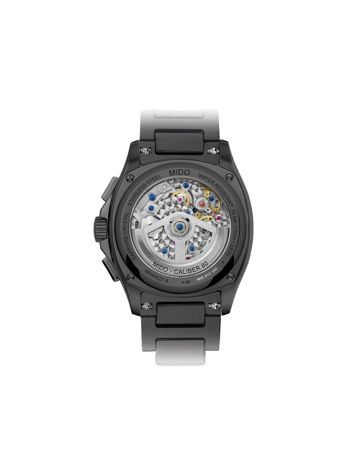 Montre Multifort TV Chronographe en acier inoxydable MIDO Gris