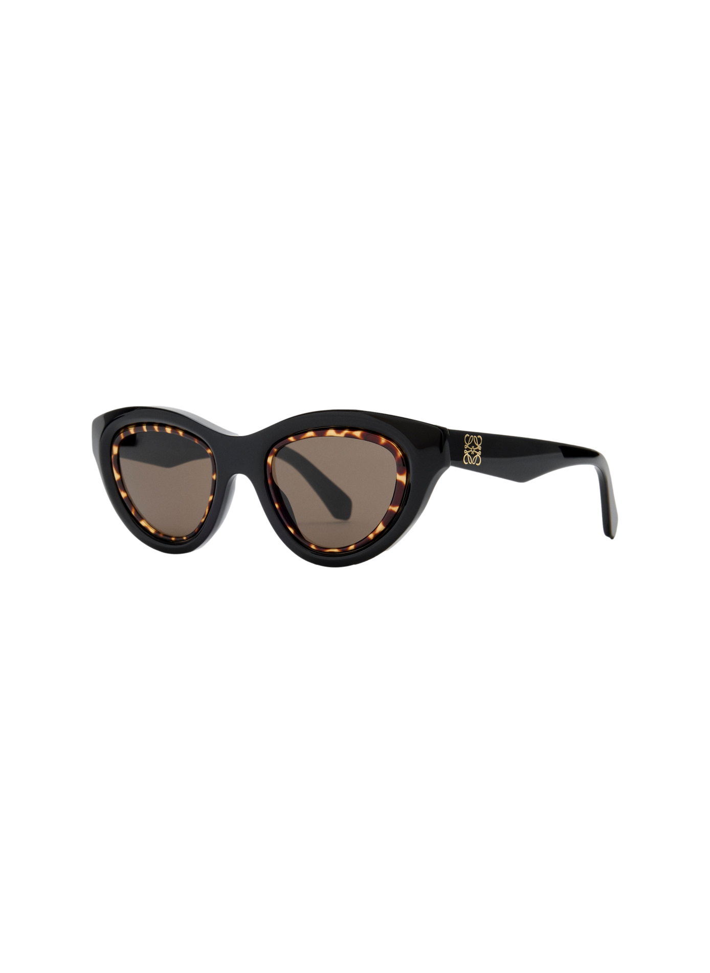 Lunettes de soleil Mini Anagram Cateye LOEWE Noir