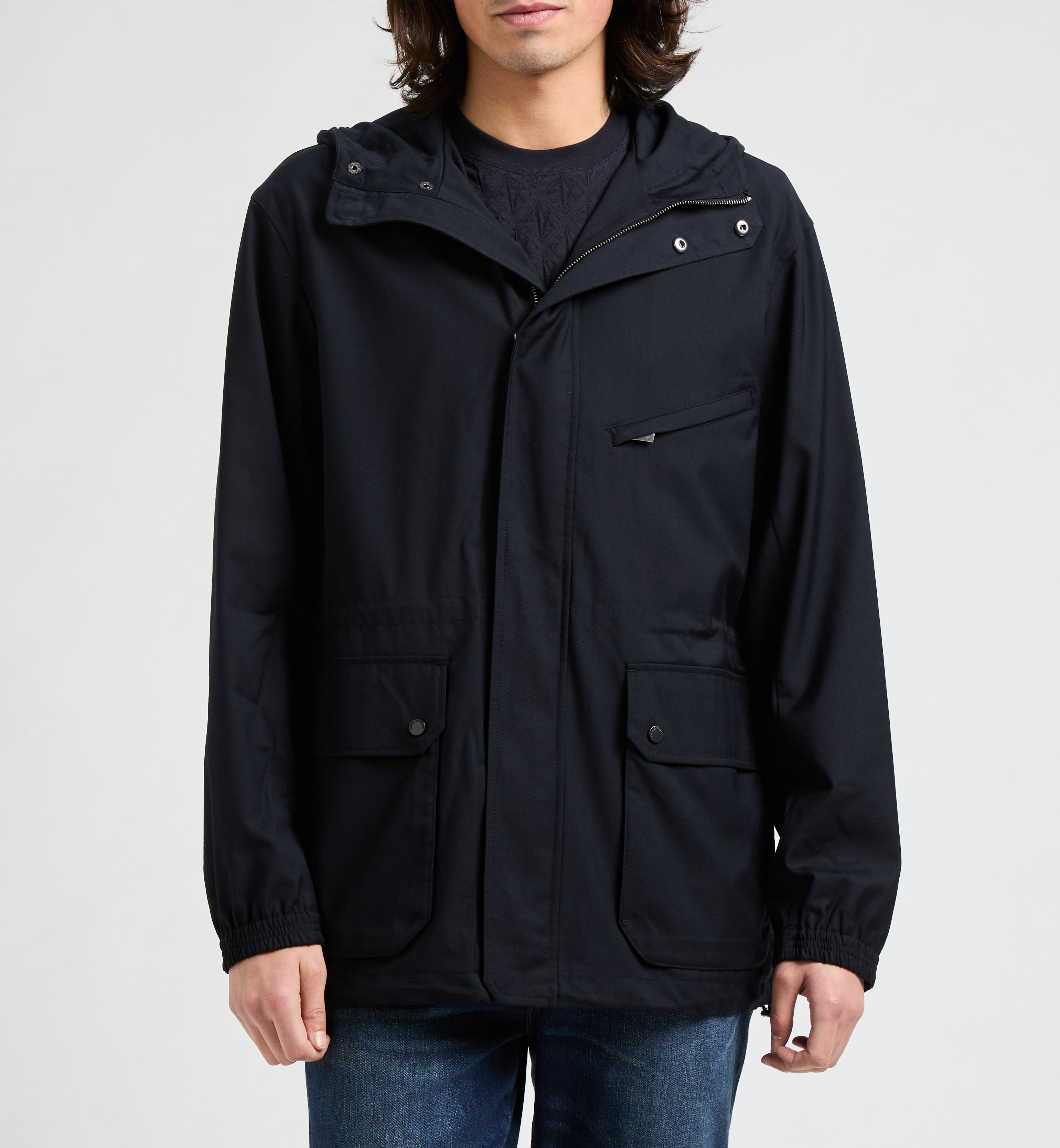 Hooded Jacket ARMANI EXCHANGE Blue