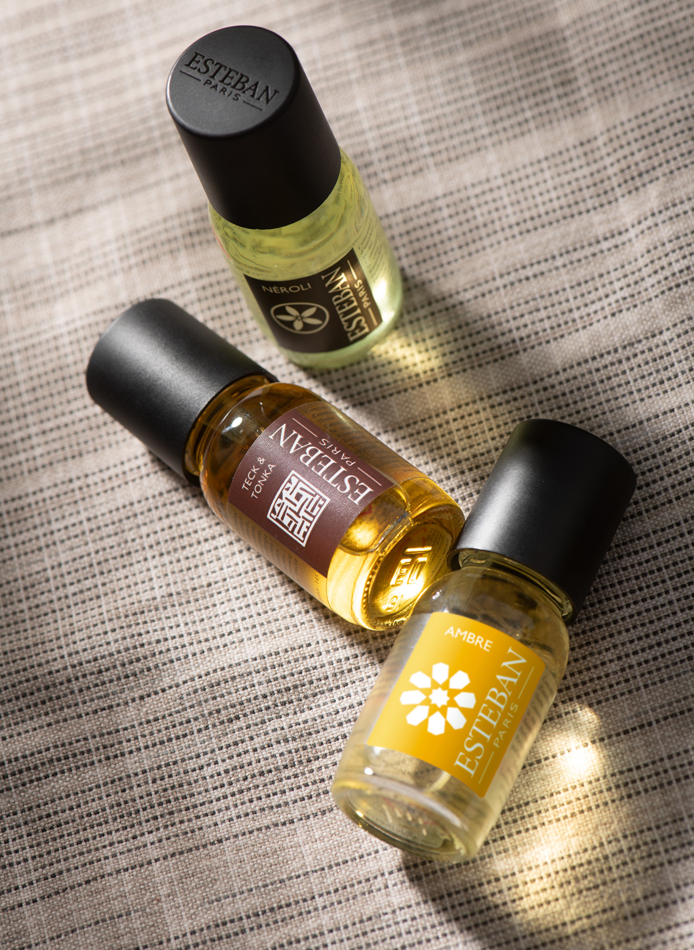 Concentré de parfum Ambre 14 ml ESTEBAN Jaune
