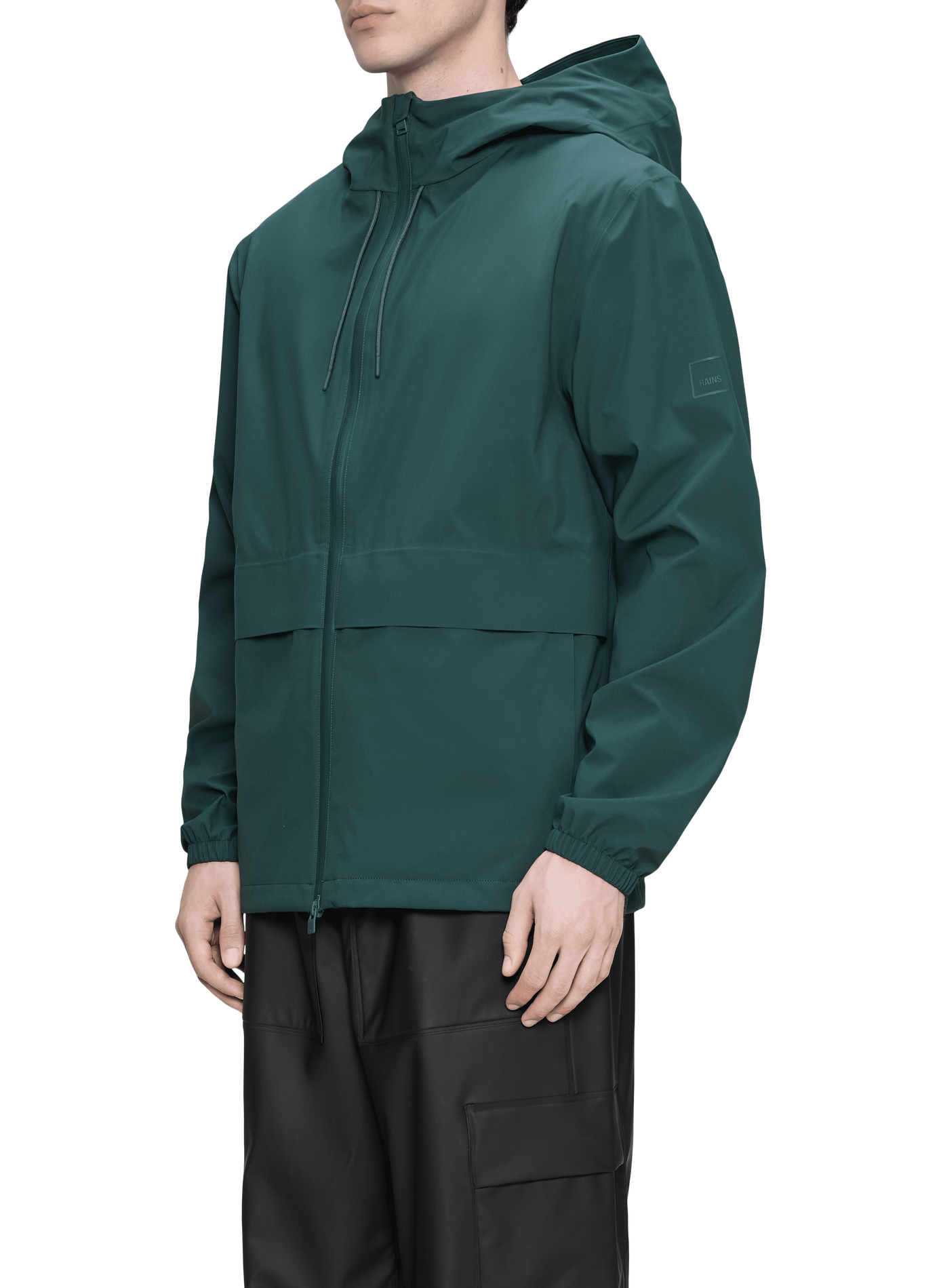 Zip-up jacket RAINS Green