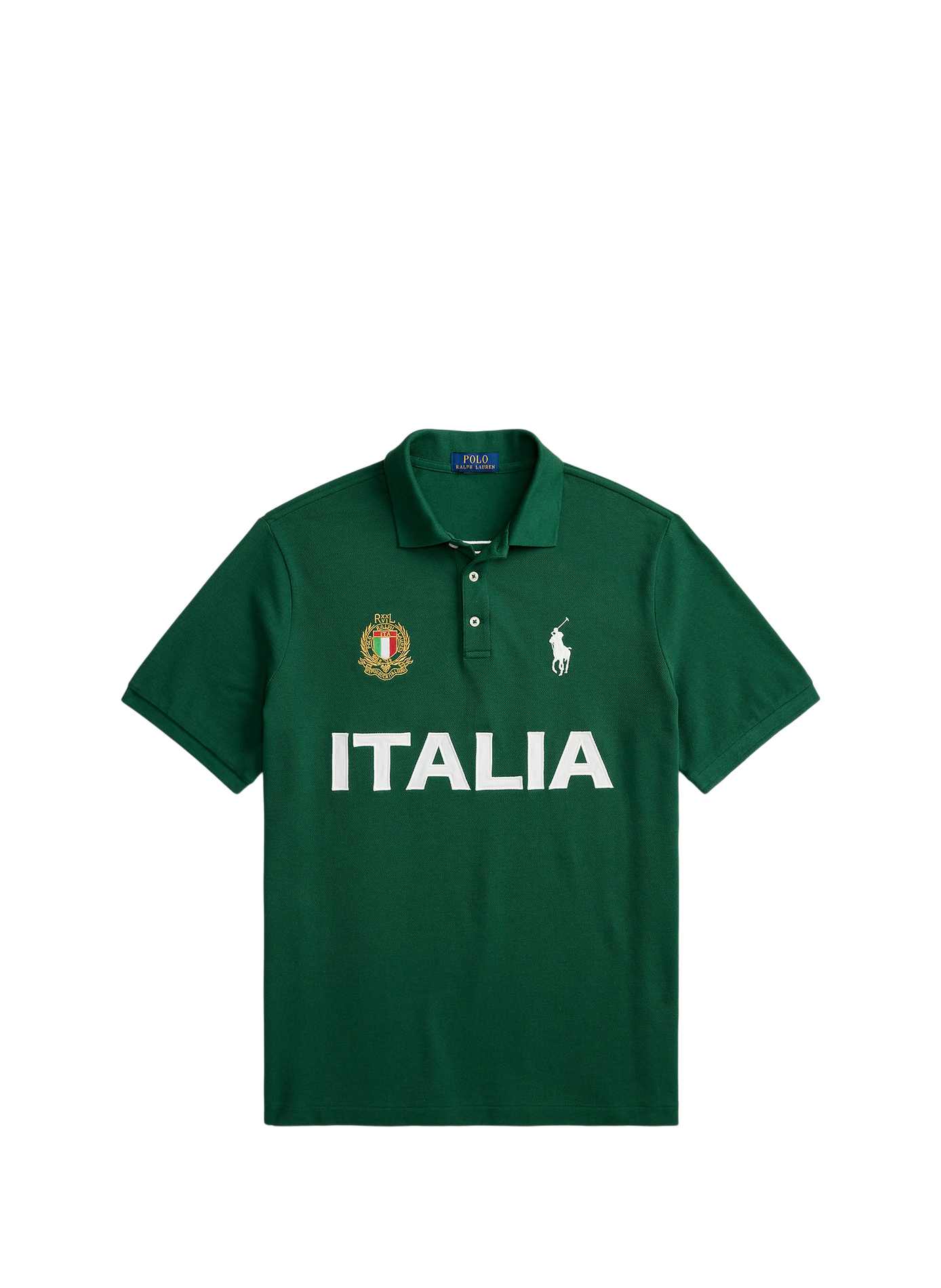 Italian cotton rugby polo POLO RALPH LAUREN Green