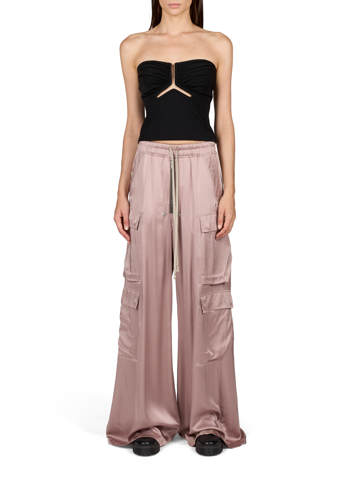 Wide cargo pants RICK OWENS Pink