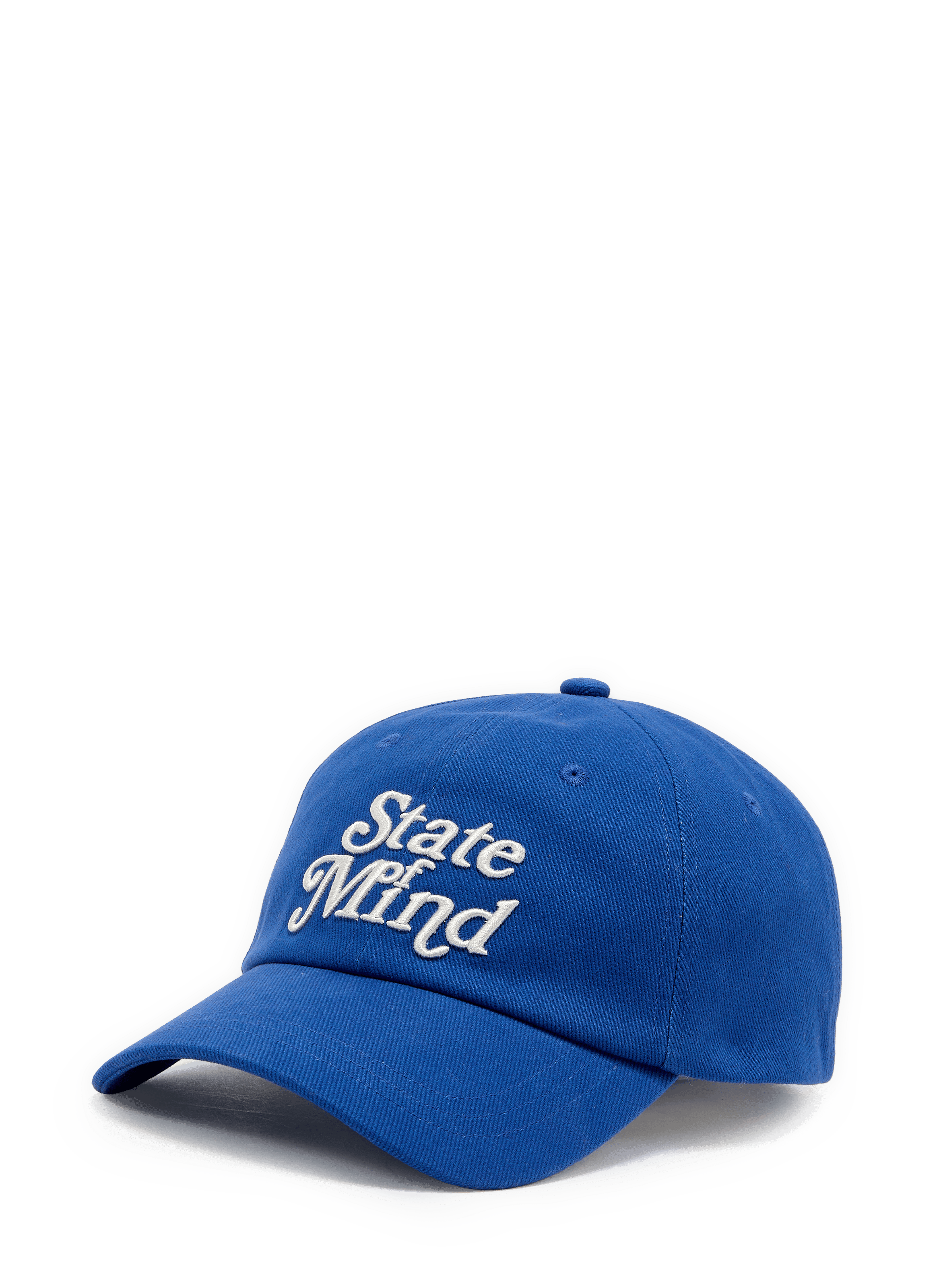 Casquette à logo brodé en coton SAISON 1865 Bleu